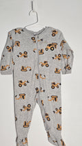 Pyjama machinerie | Pekkle | 9 mois *Un peu mousseux, petite tache