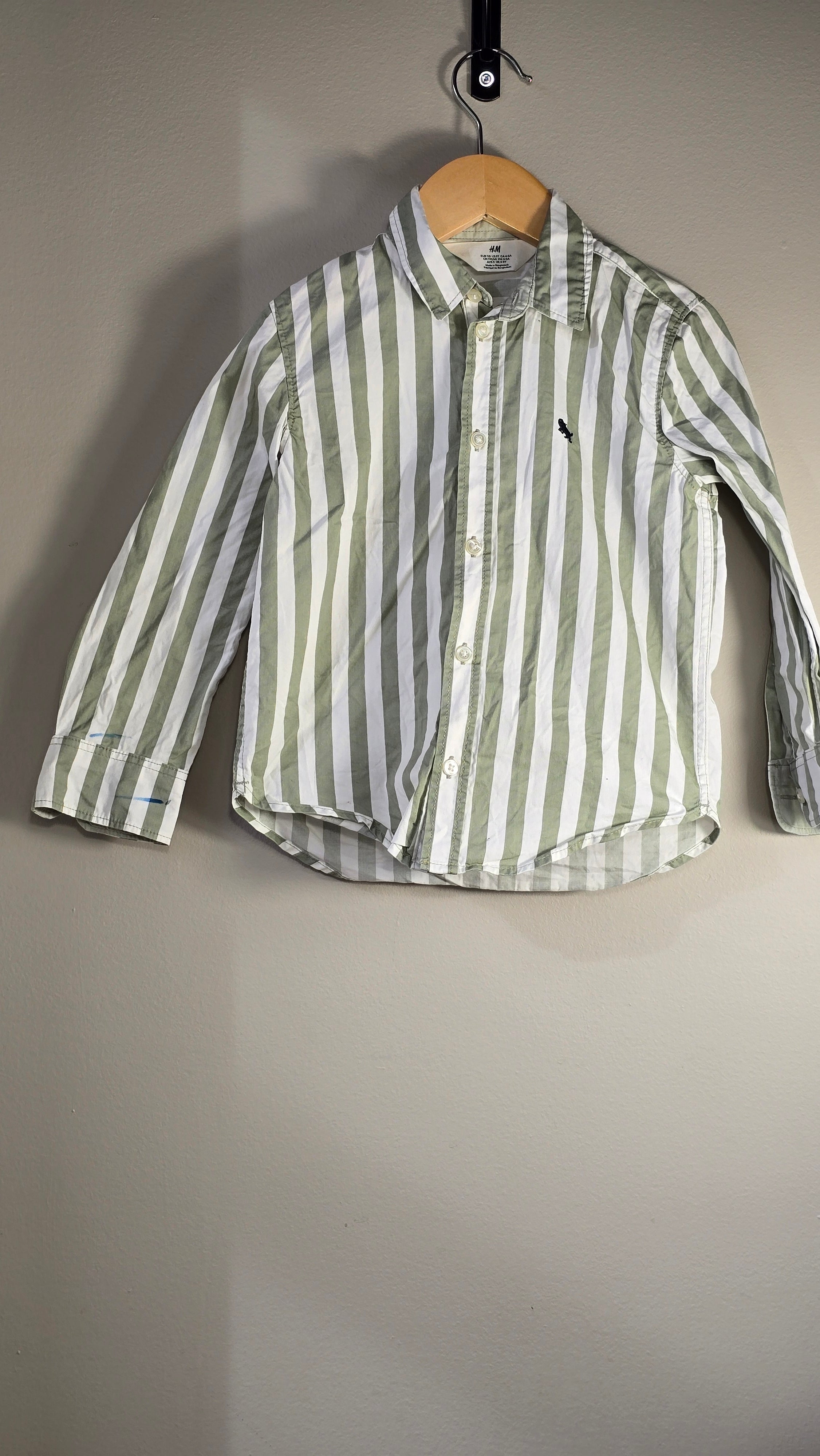 Chemise lignée | H&M | 4-5 ans