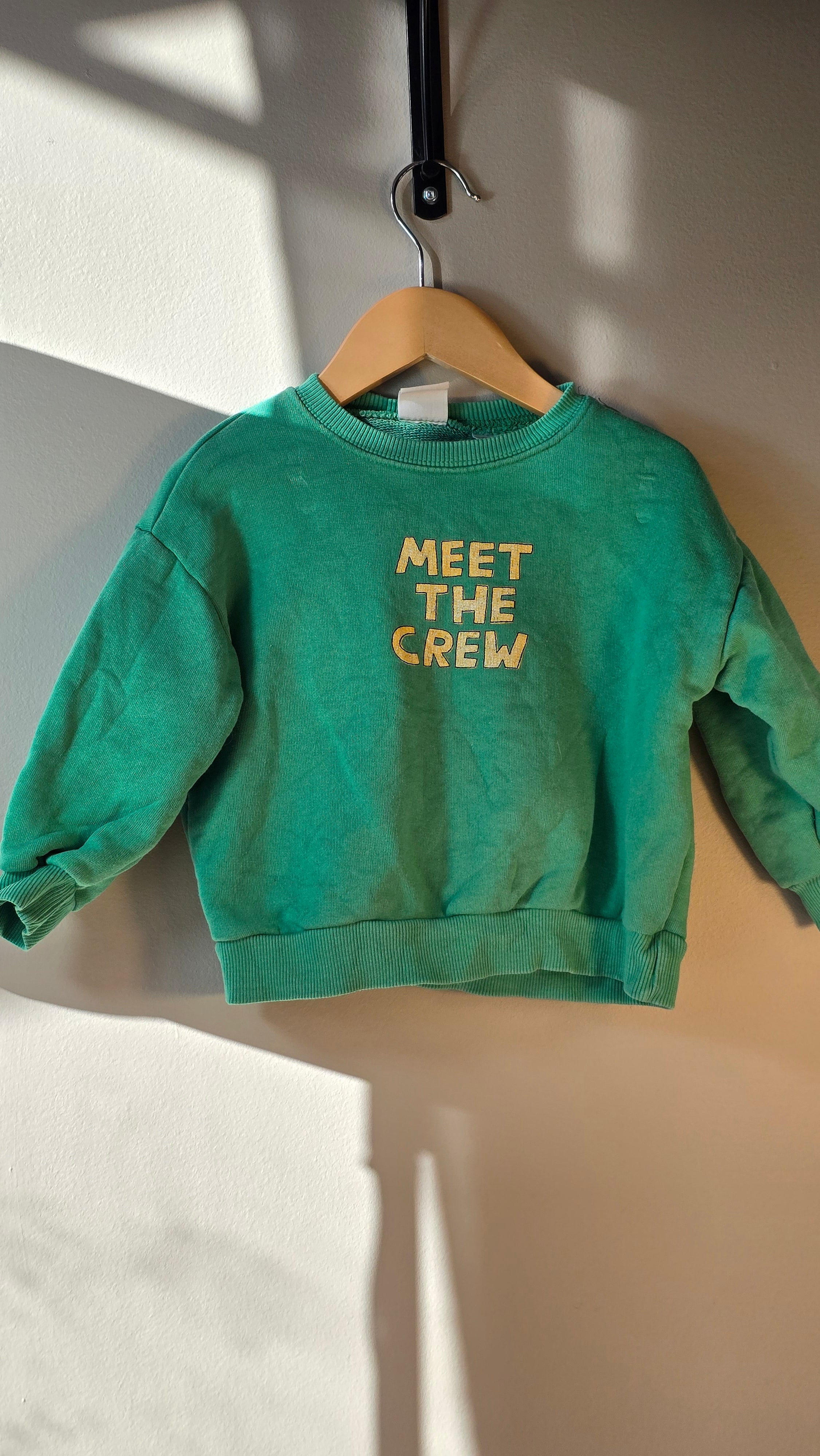 Crewneck "Meet the crew" | Zara | 3T