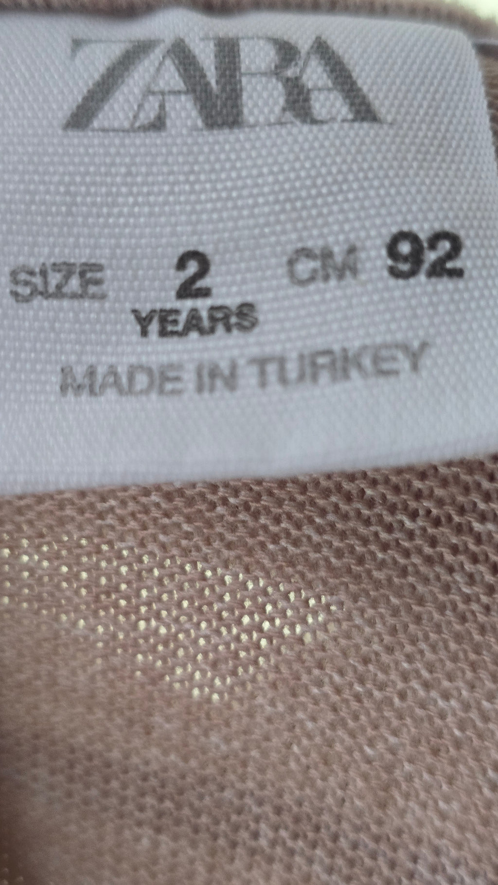 Zara dress, size 2 years
