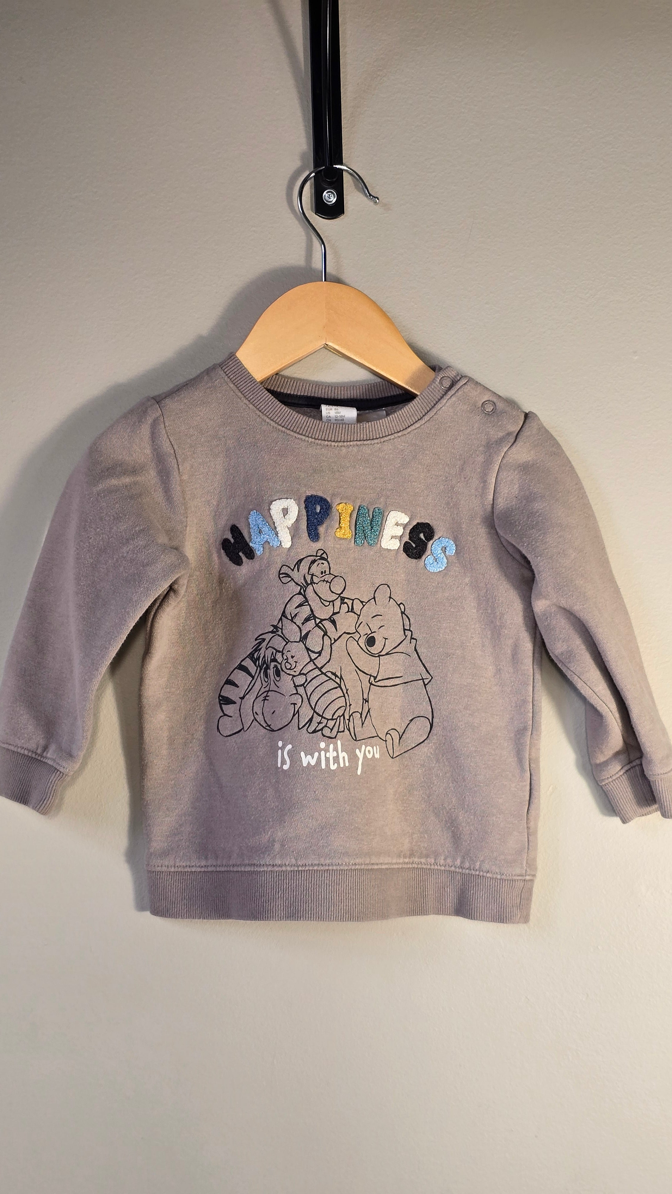 Crewneck Winnie l'ourson | H&M | 12-18 mois