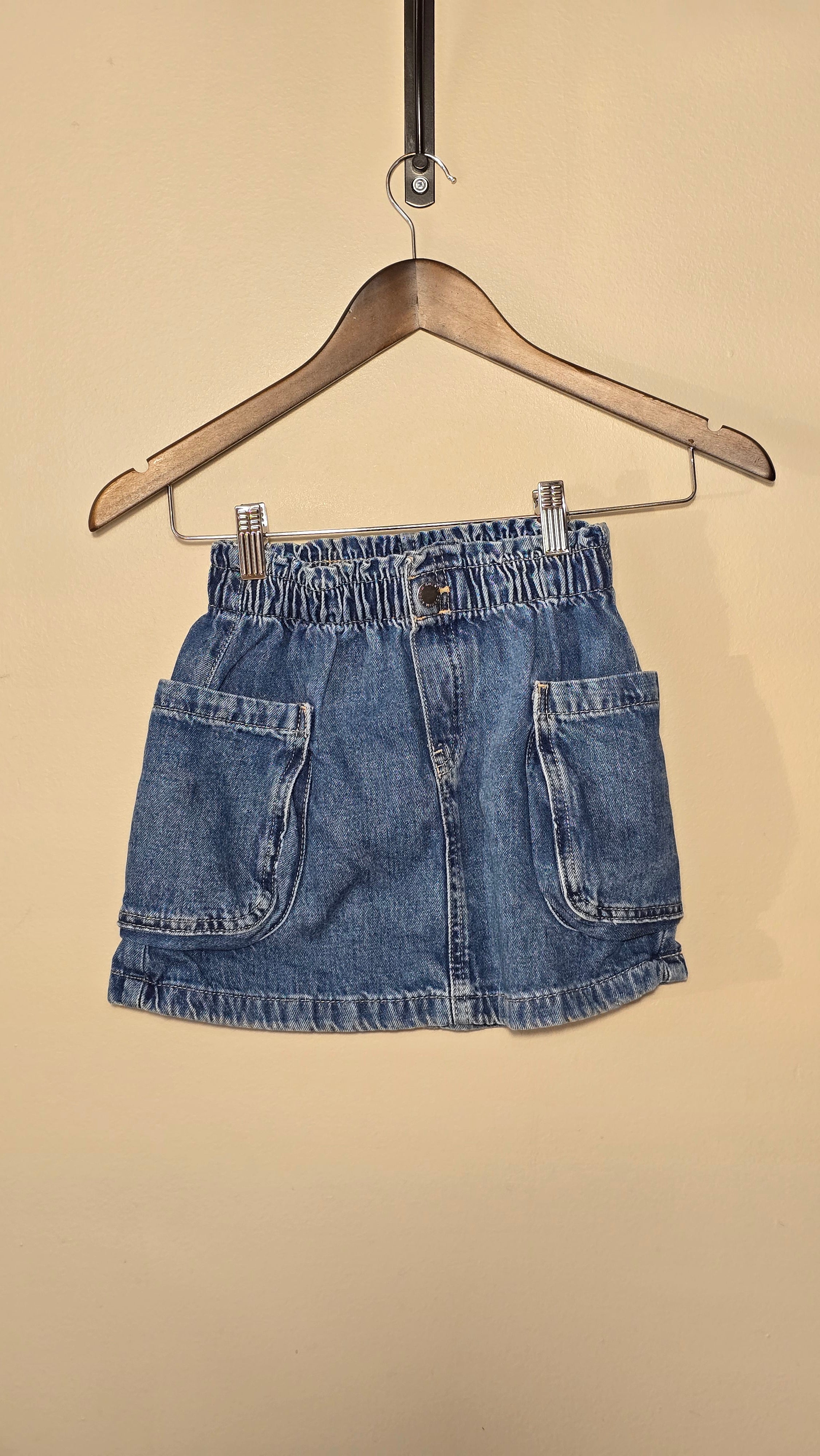 Jupe taille paperbag | H&M | 7-8 ans