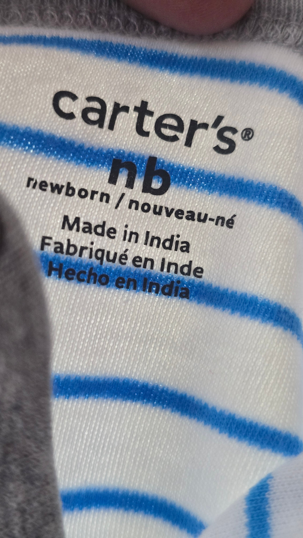 Pyjama à boutons Carter's nouveau-né