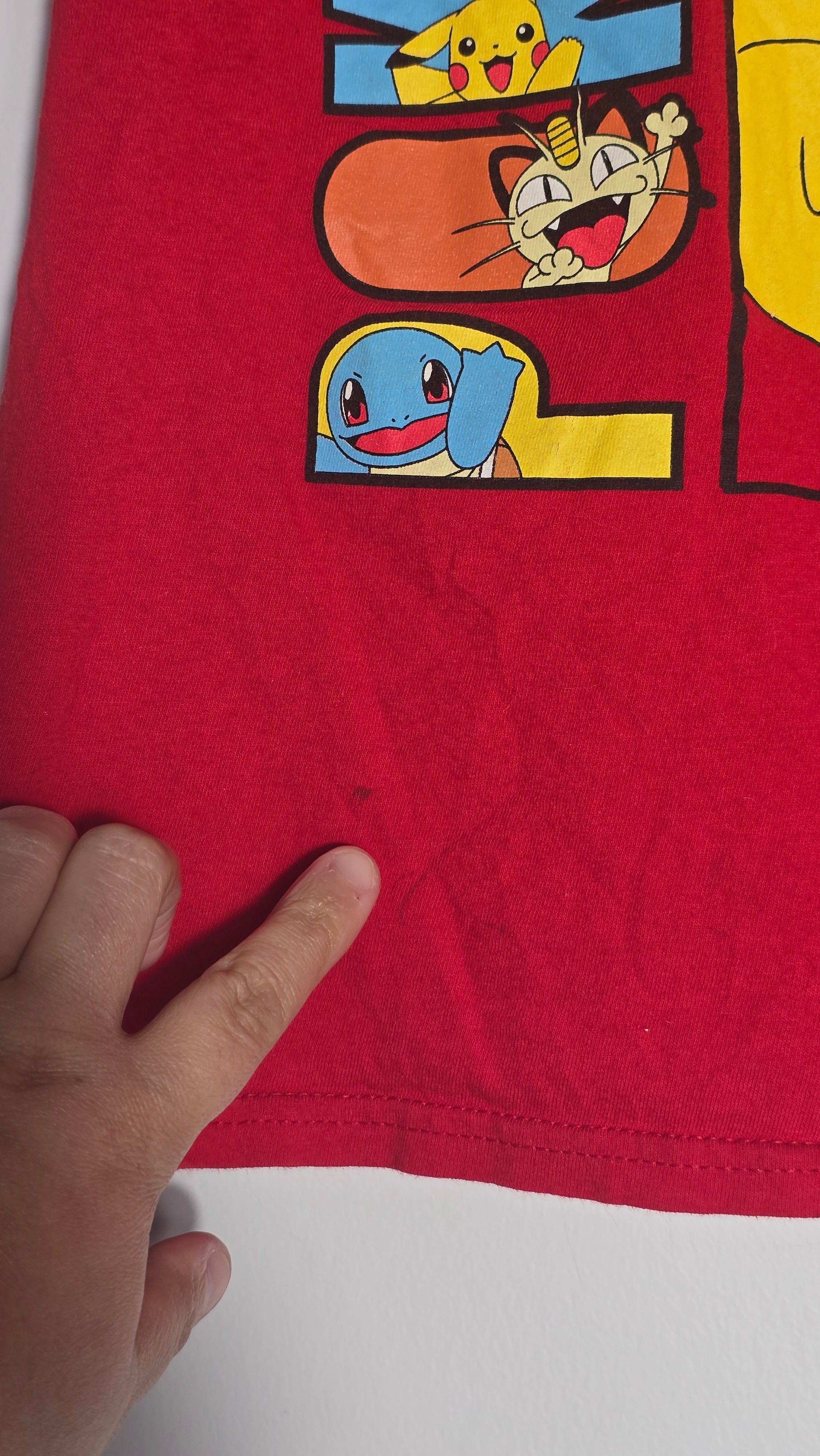 CONS VL 1 | T-shirt | Pokemon | S (environ 7A)*imparfait