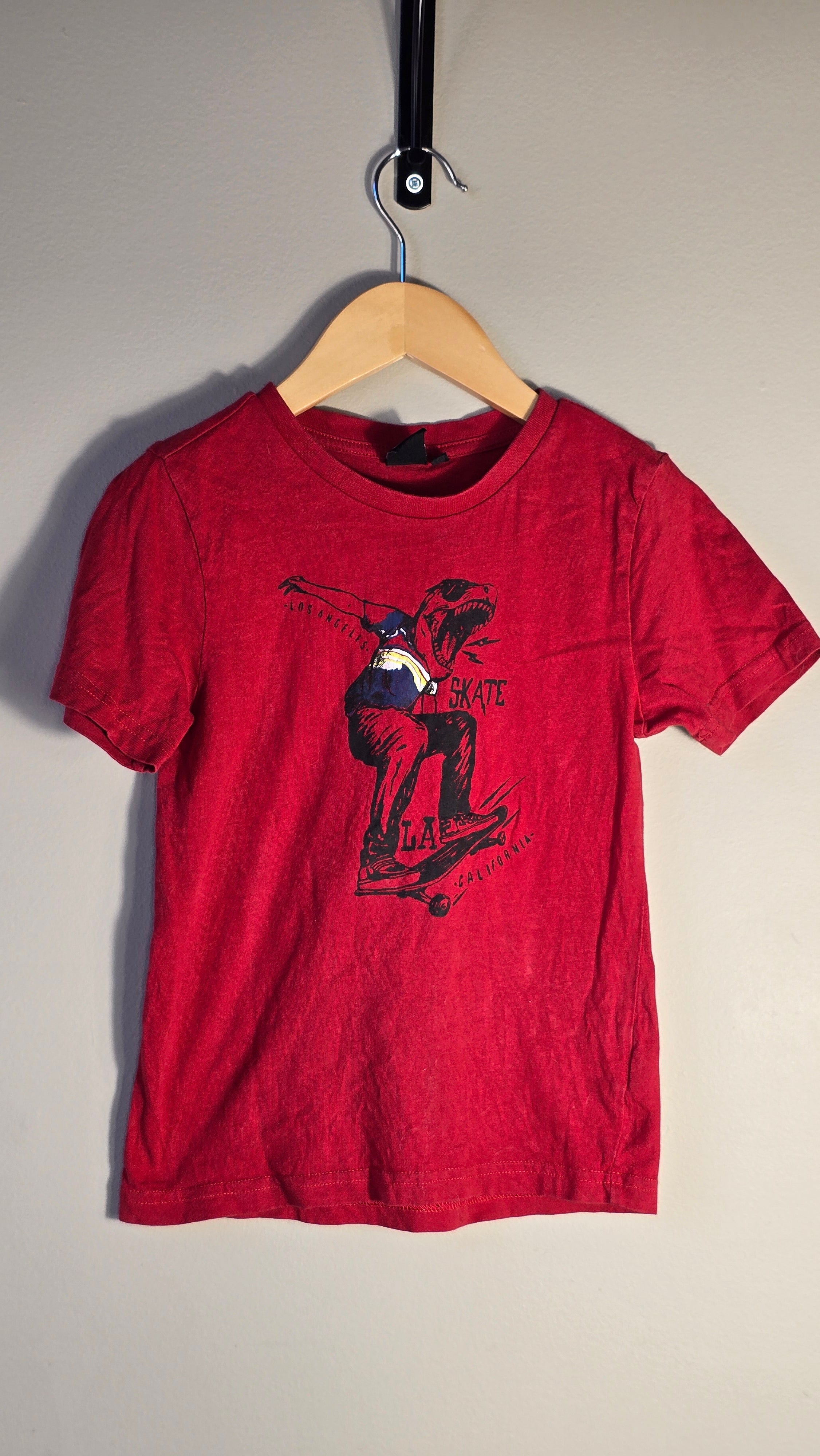 T-shirt dinosaure skateboard | Z/C | 4 ans