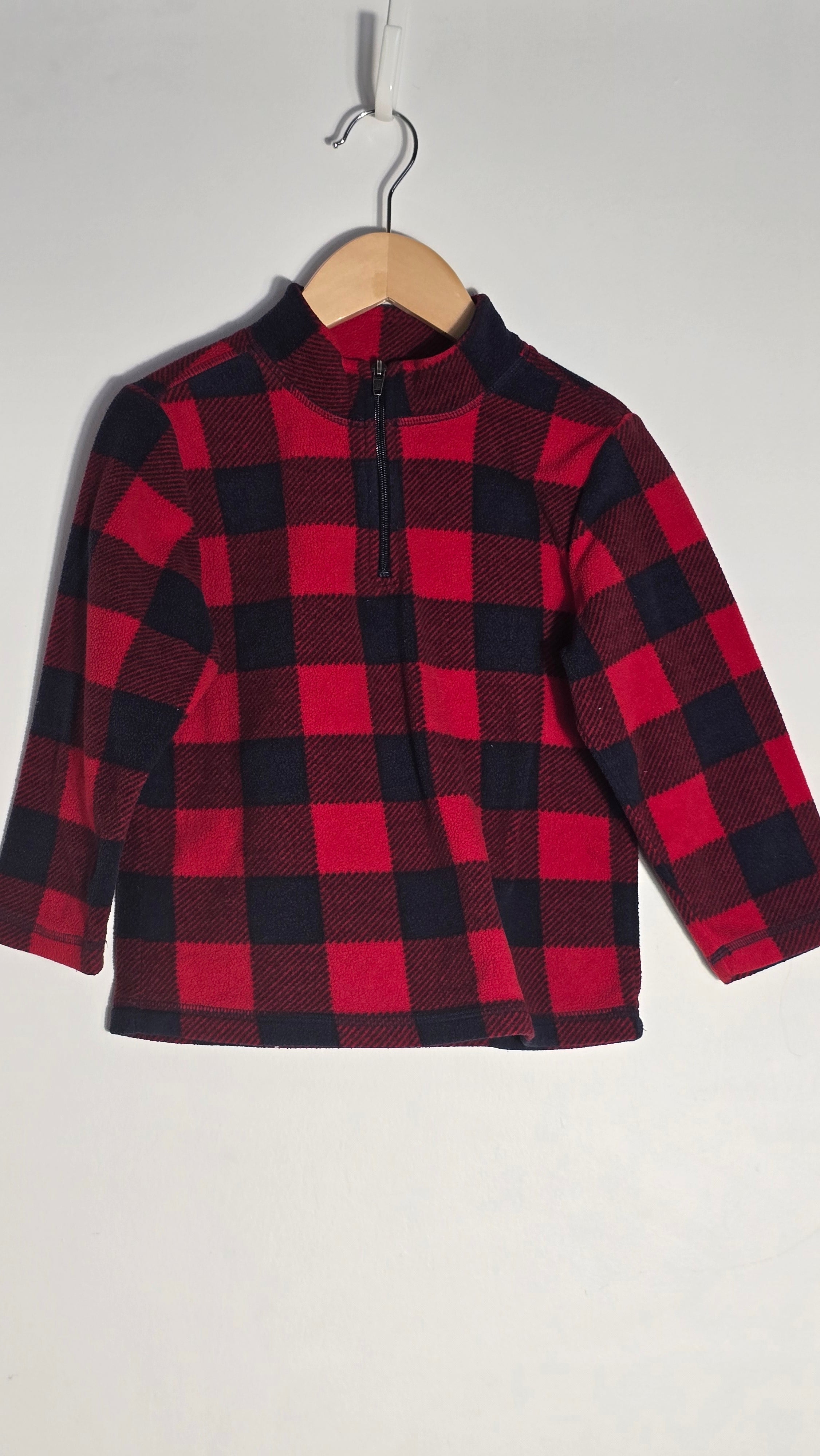 CONS VL 1 | Veste en polar à carreaux | Oshkosh | 4A