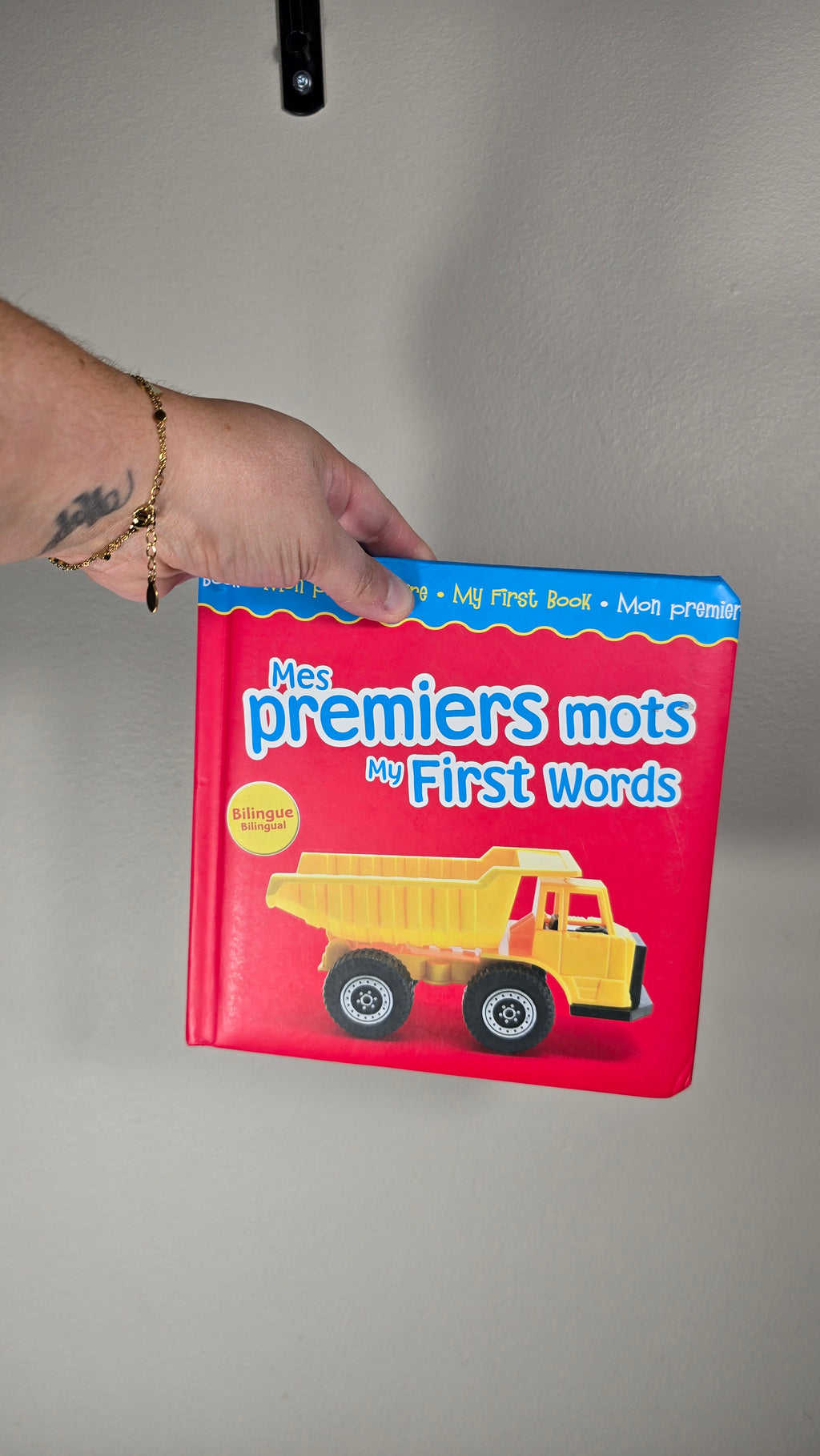 Livre Mes premiers mots - transport - Bilingue