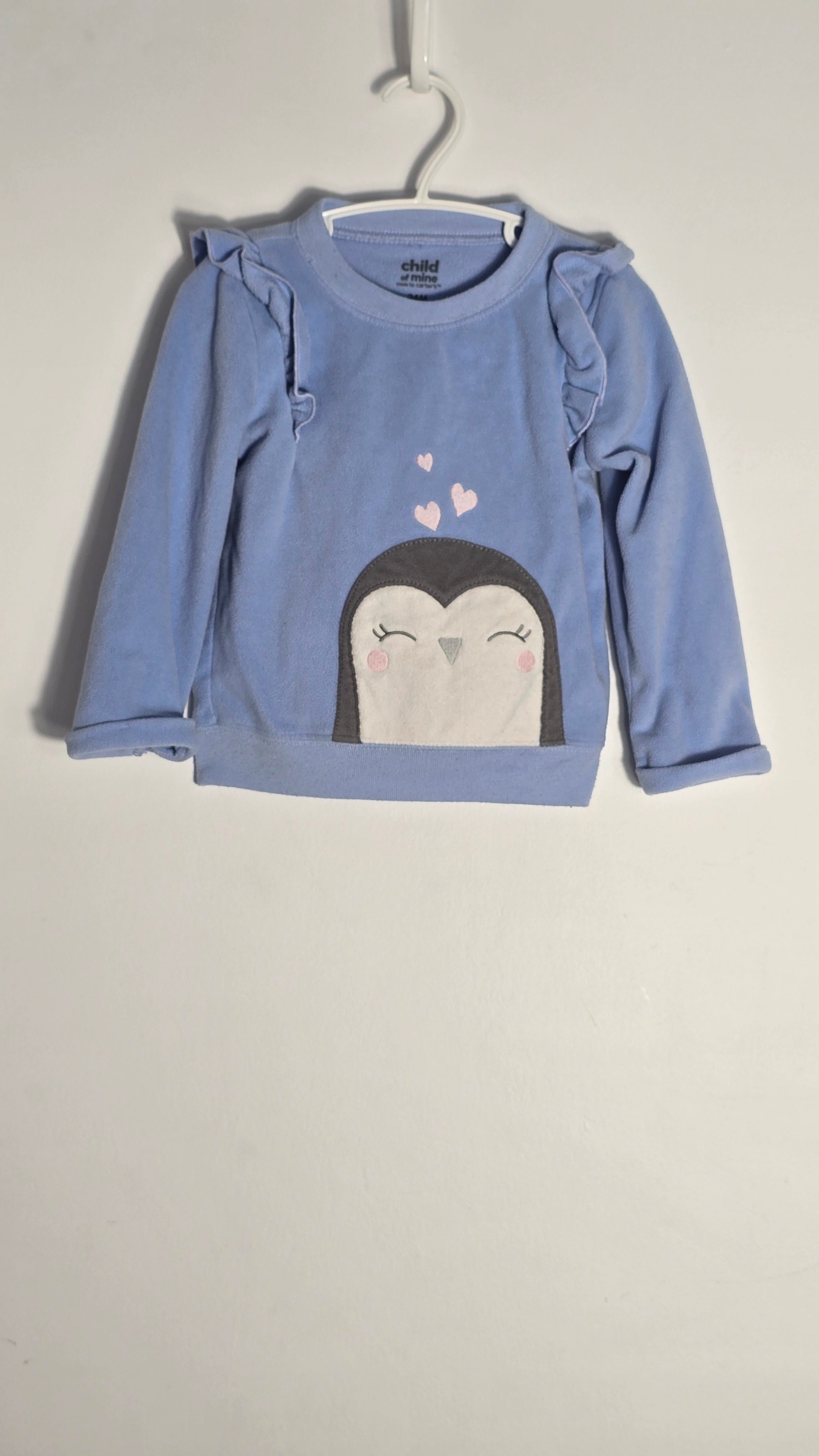 Chandail en polar pingouin | Child of mine by Carter's | 24 mois