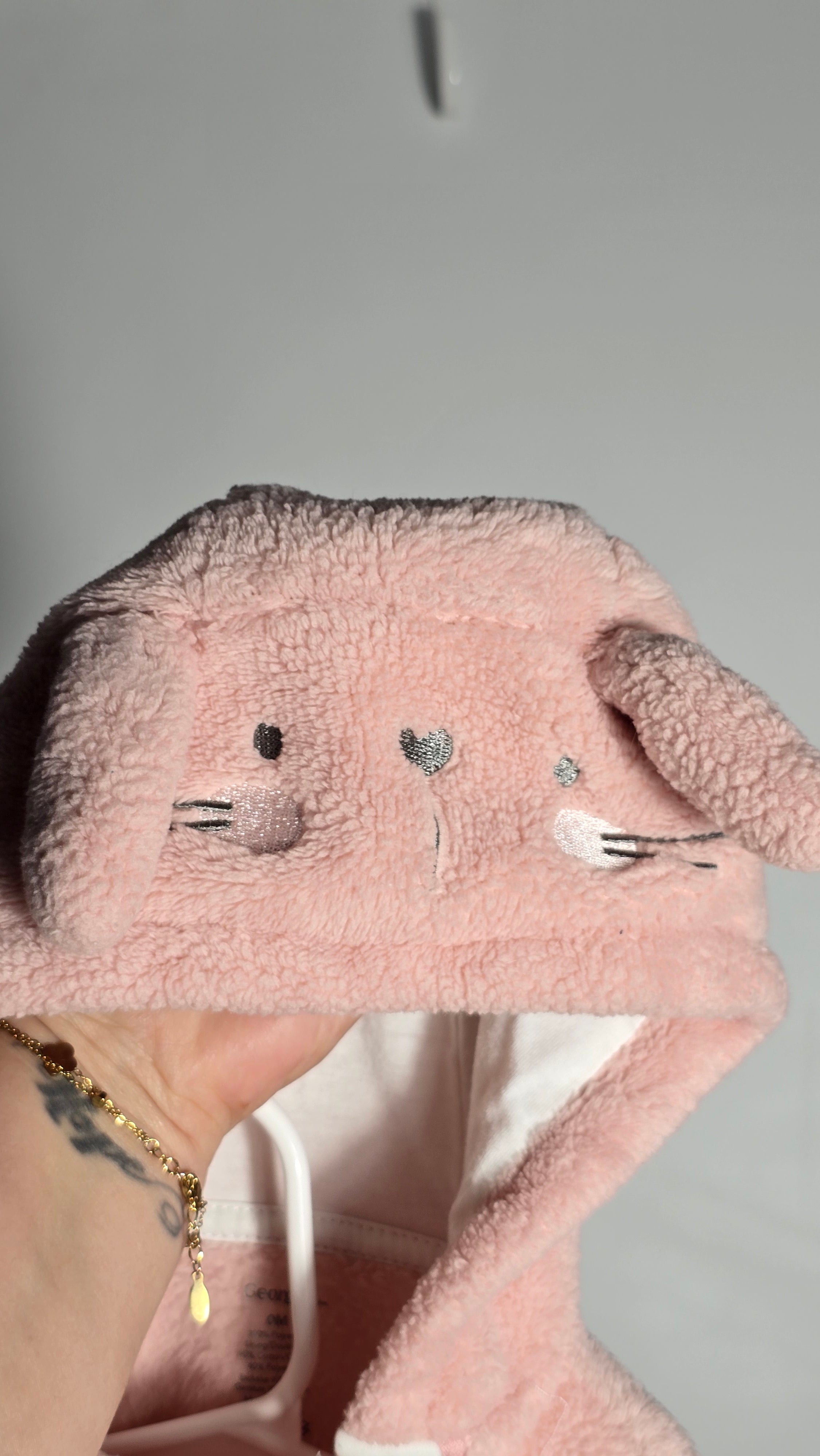 Combinaison une pièce en peluche - Lapin | George | 0 mois