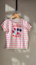 T-shirt ligné "Vacay ready" | H&M | 8-10 ans