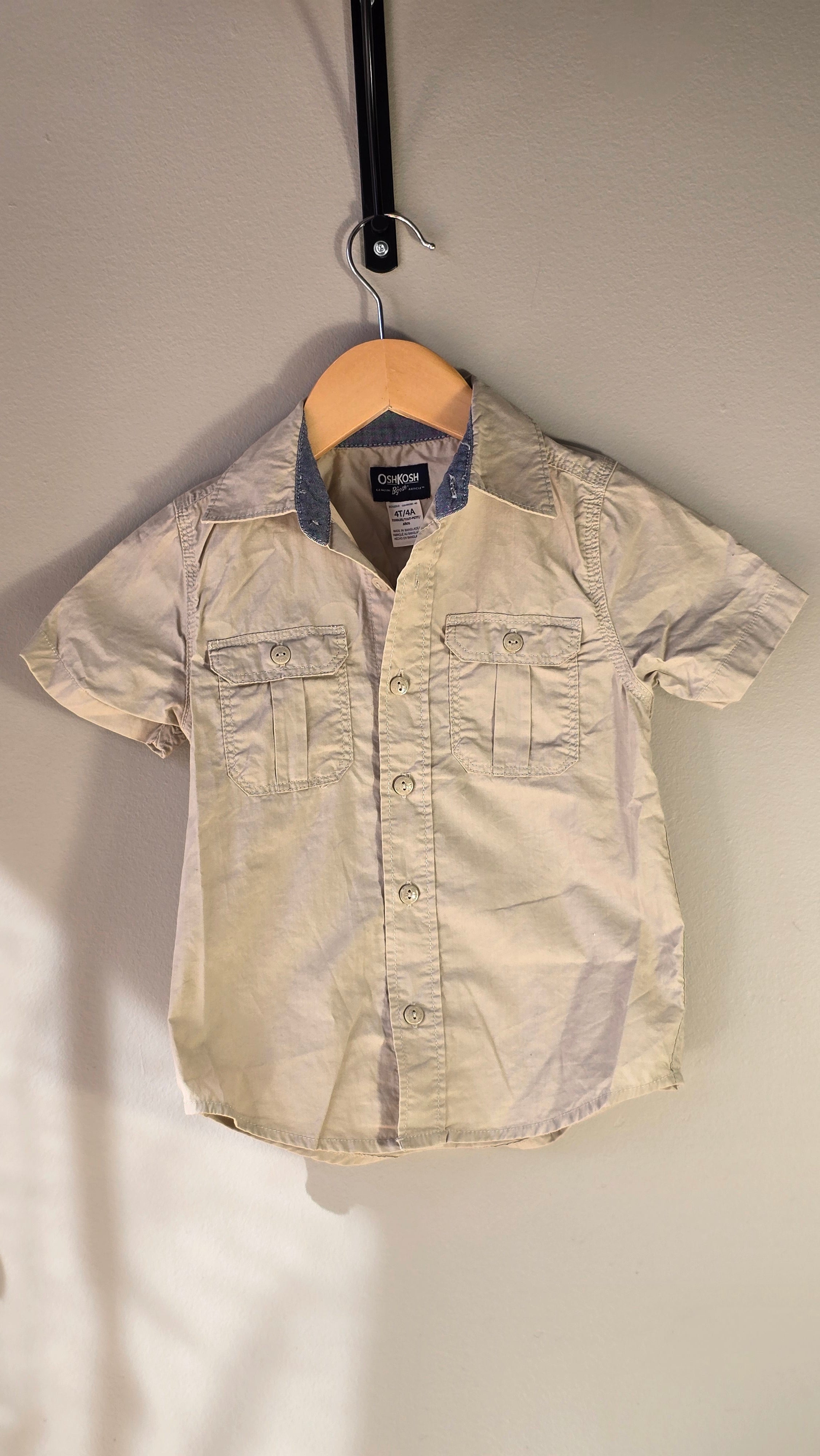 Chemise à manches courtes | Oshkosh | 4T