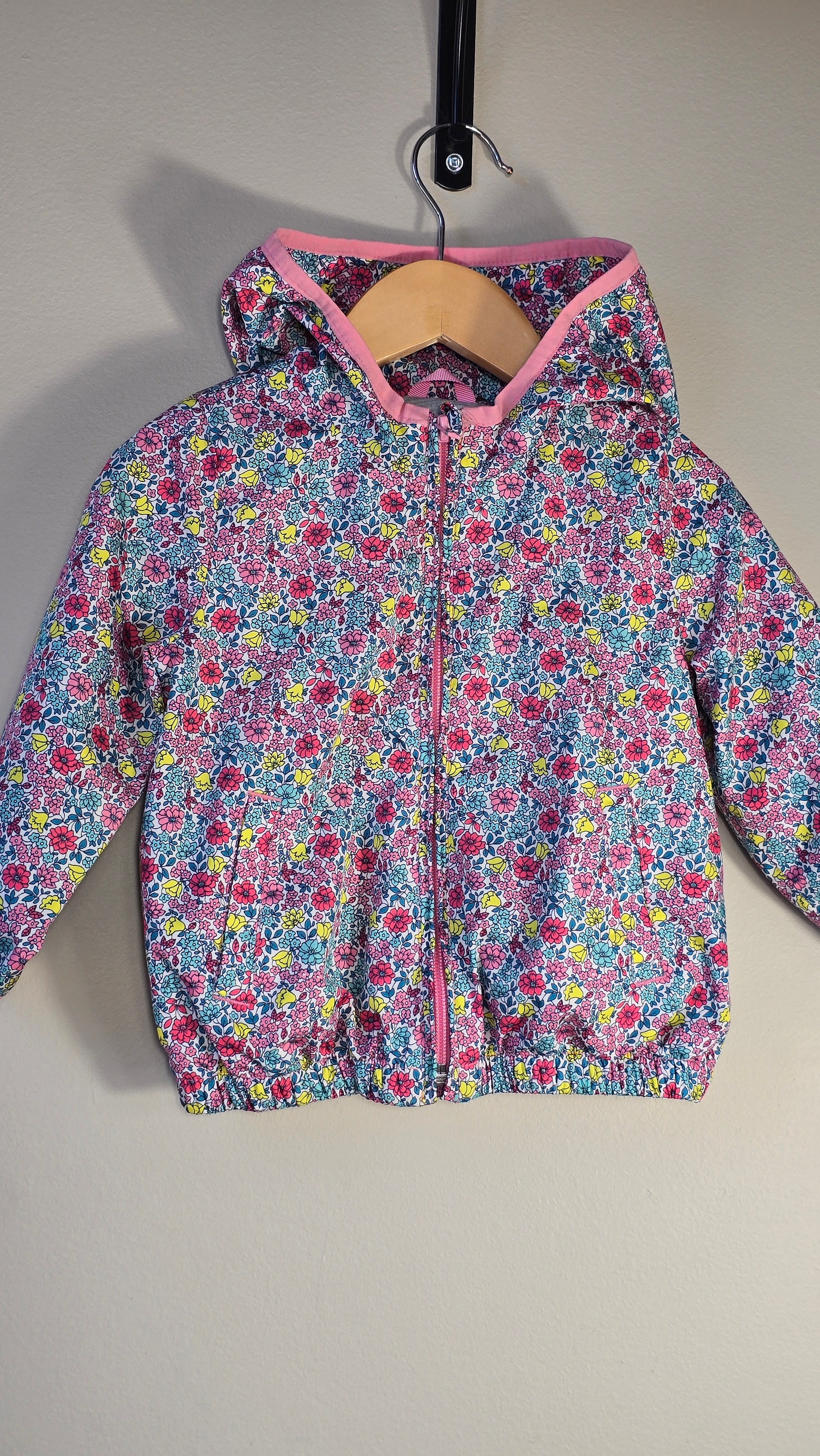 Floral Windbreaker | Baby Gap | 2T *Cotton lined, but not the sleeves