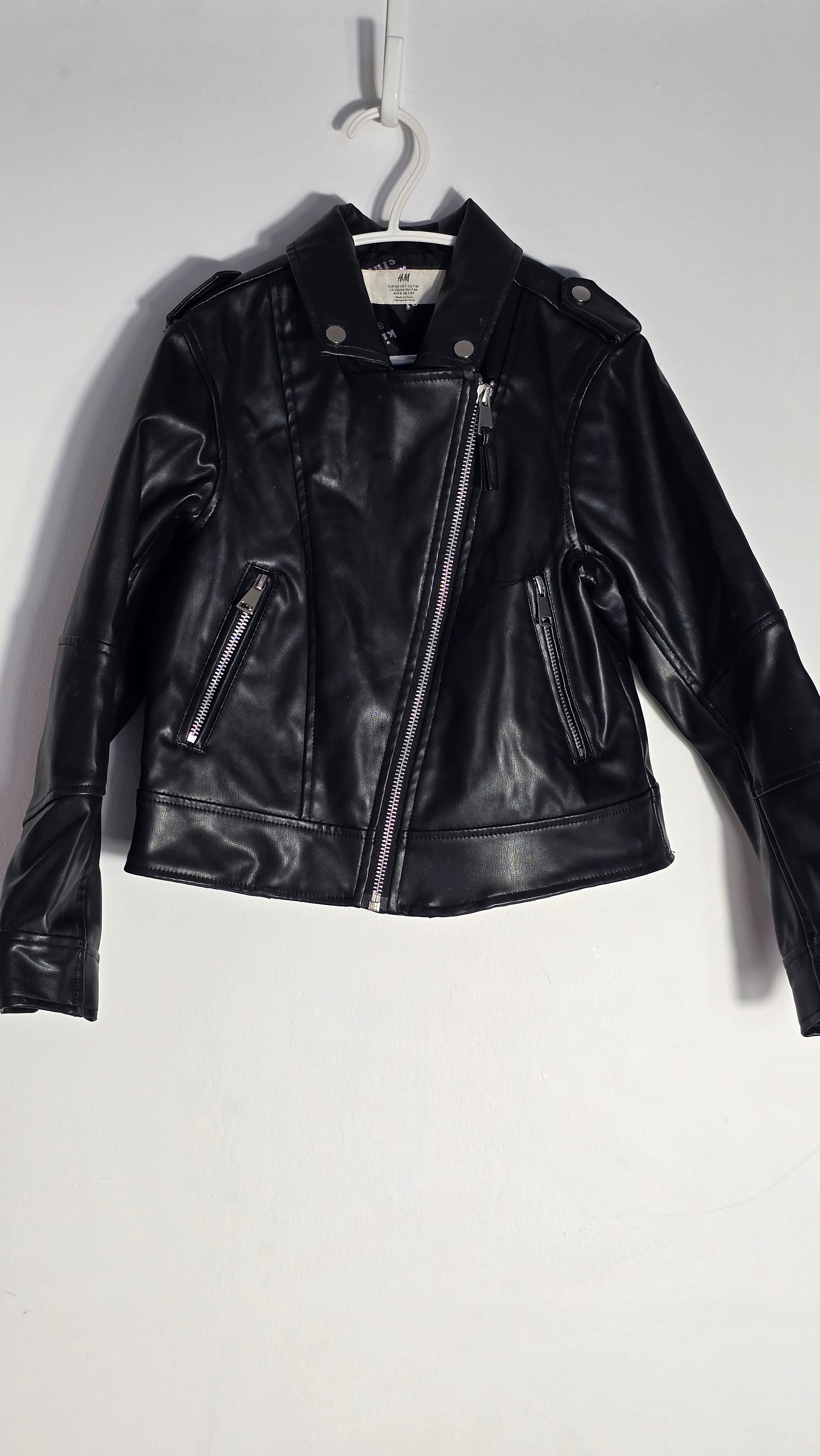 CONS AT | Veste en faux cuir | H&M | 7-8A