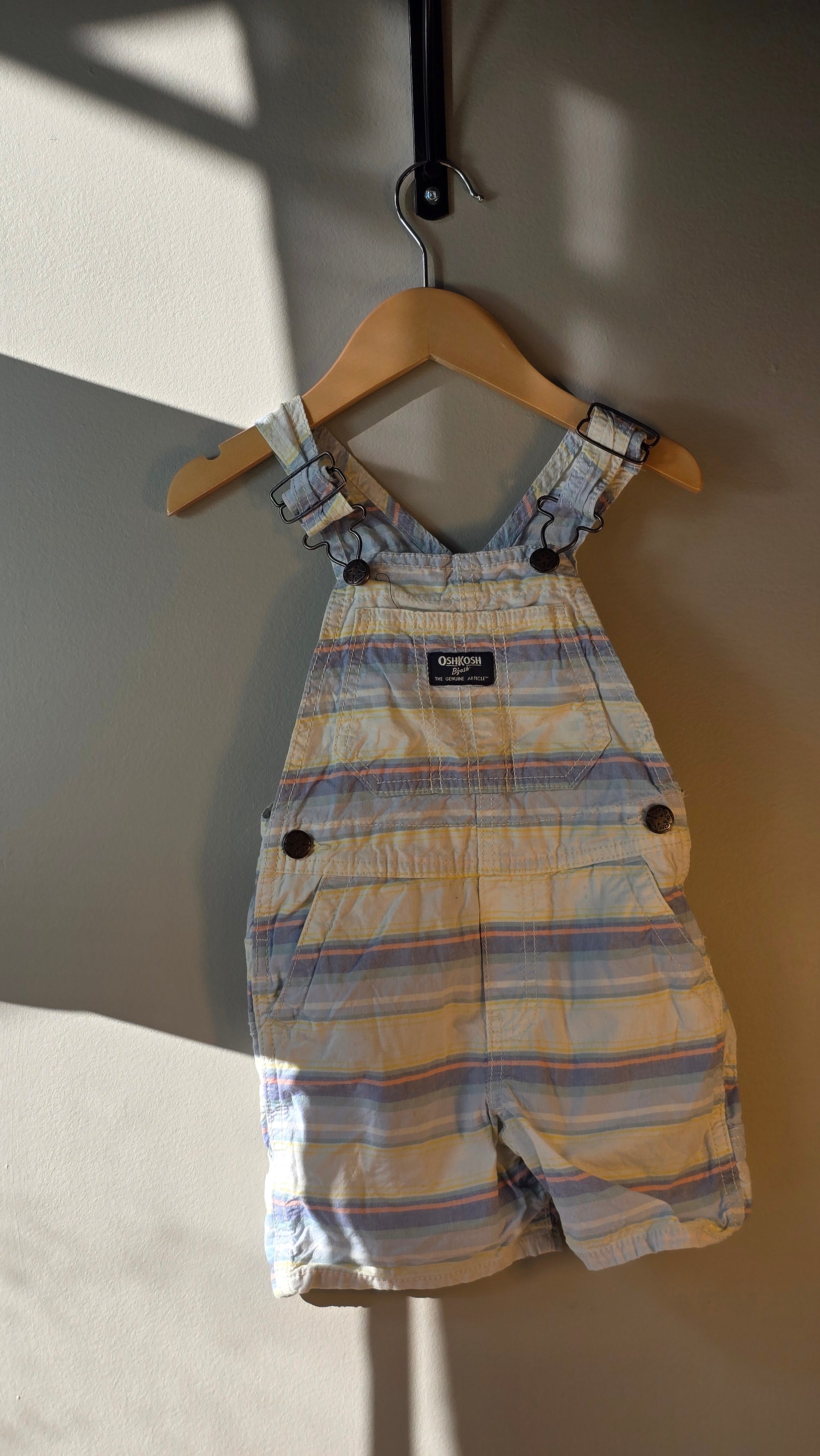 Salopette short lignée | Oshkosh | 3T