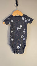 Swans Bodysuit | Petit Lem | 12 months *Prints slightly cracked