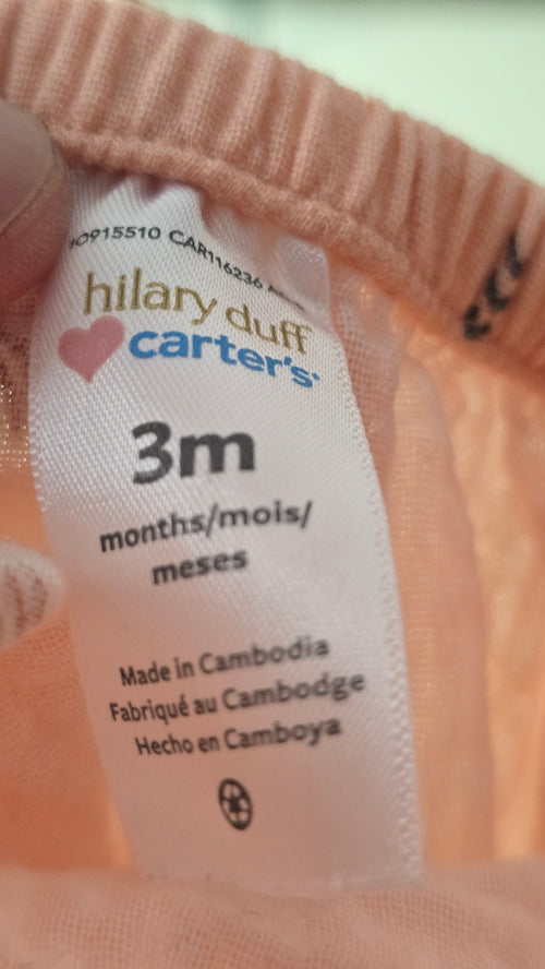 Carter's X Hilary Duff 3-month-old camisole