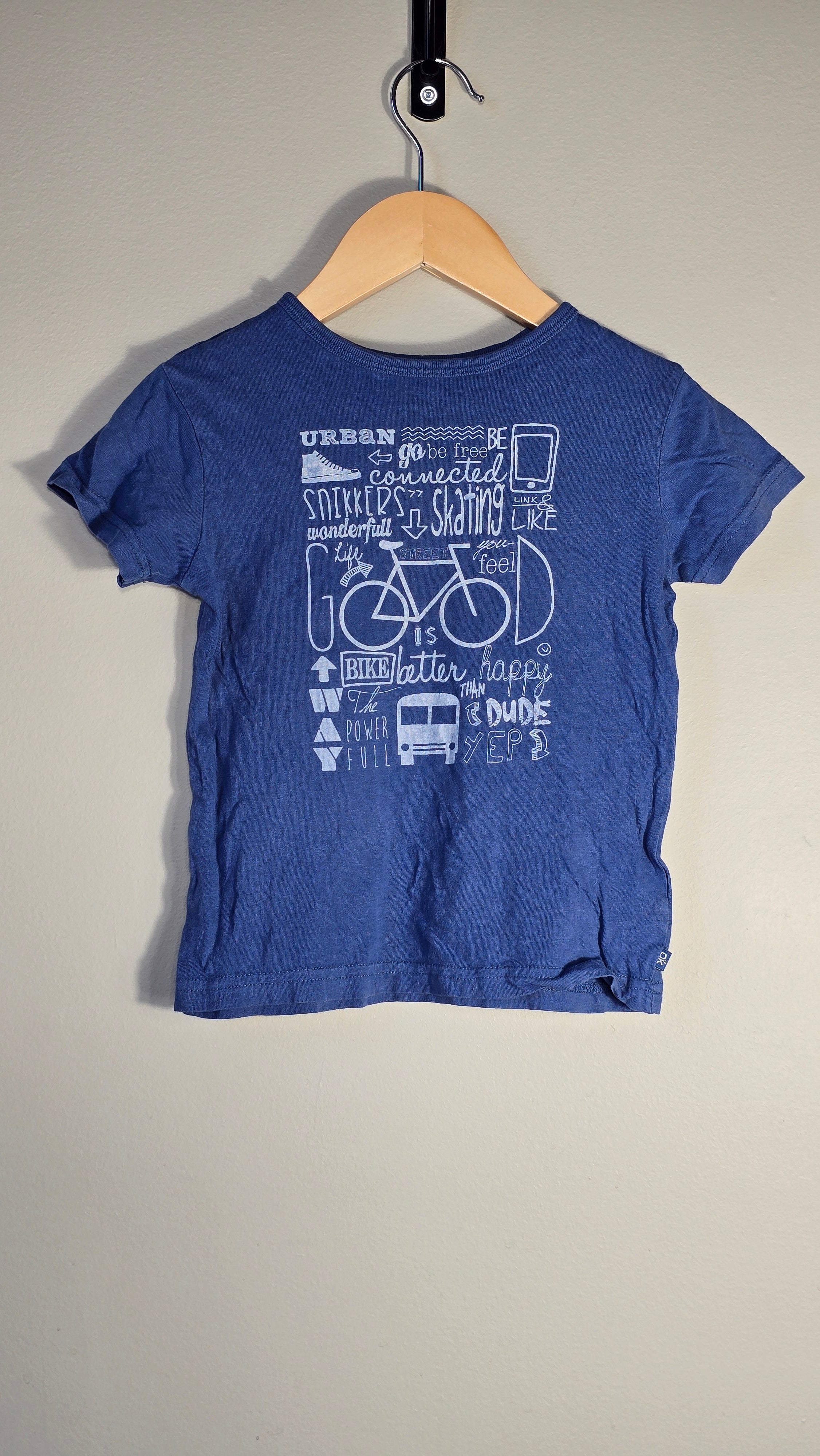 T-shirt | Okaidi | 5 ans *Écriture légèrement craquée