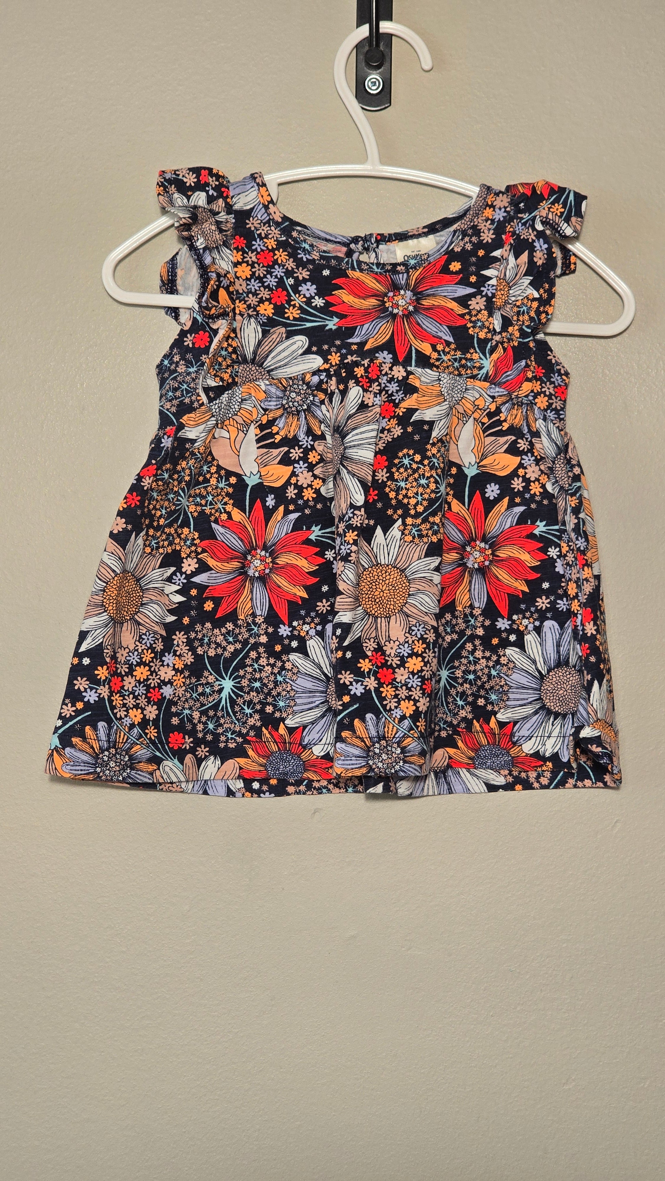 Robe fleurie | Oshkosh | 6 mois