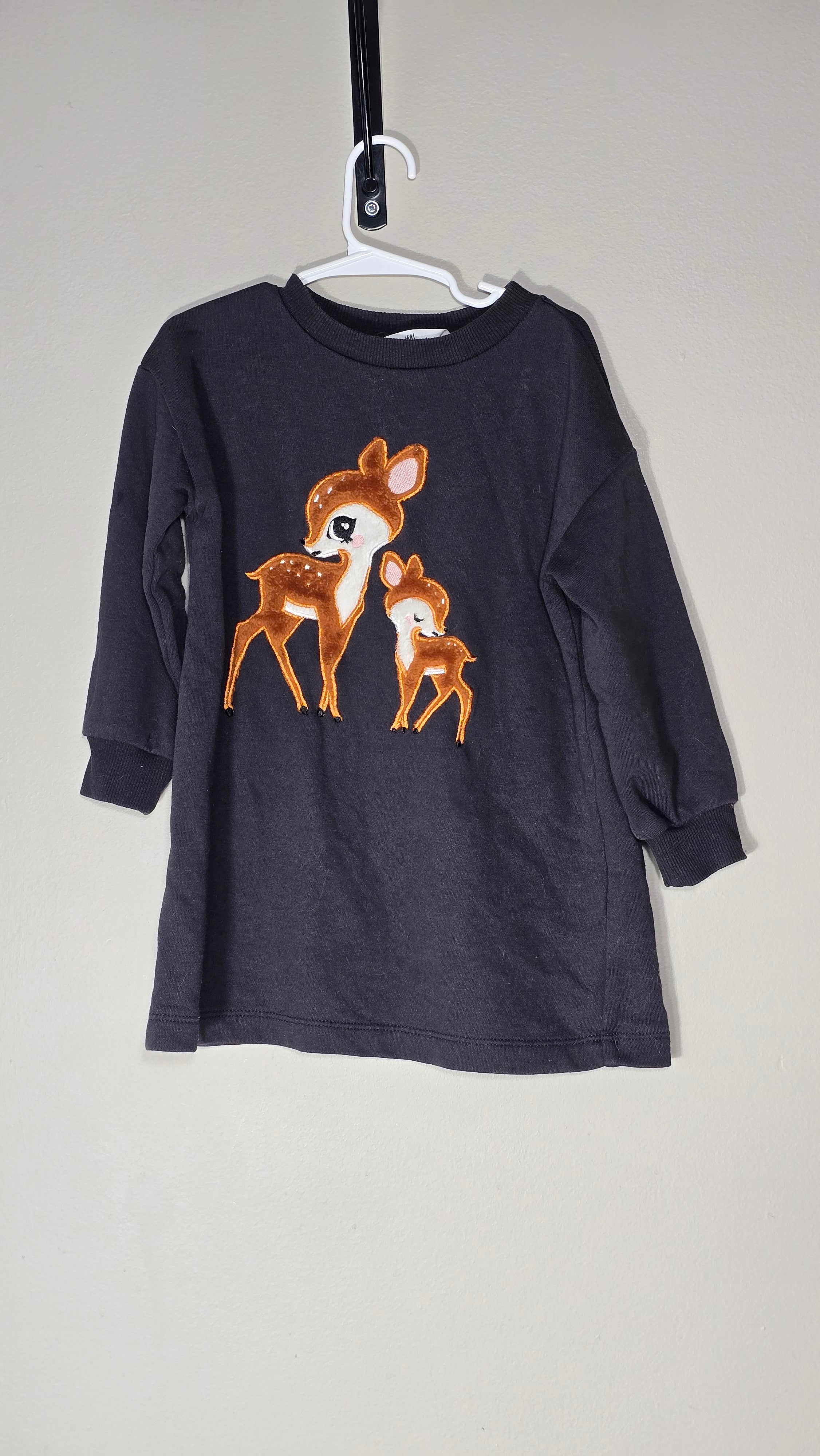 Fleece dress - fawns | H&M | 4-5Y