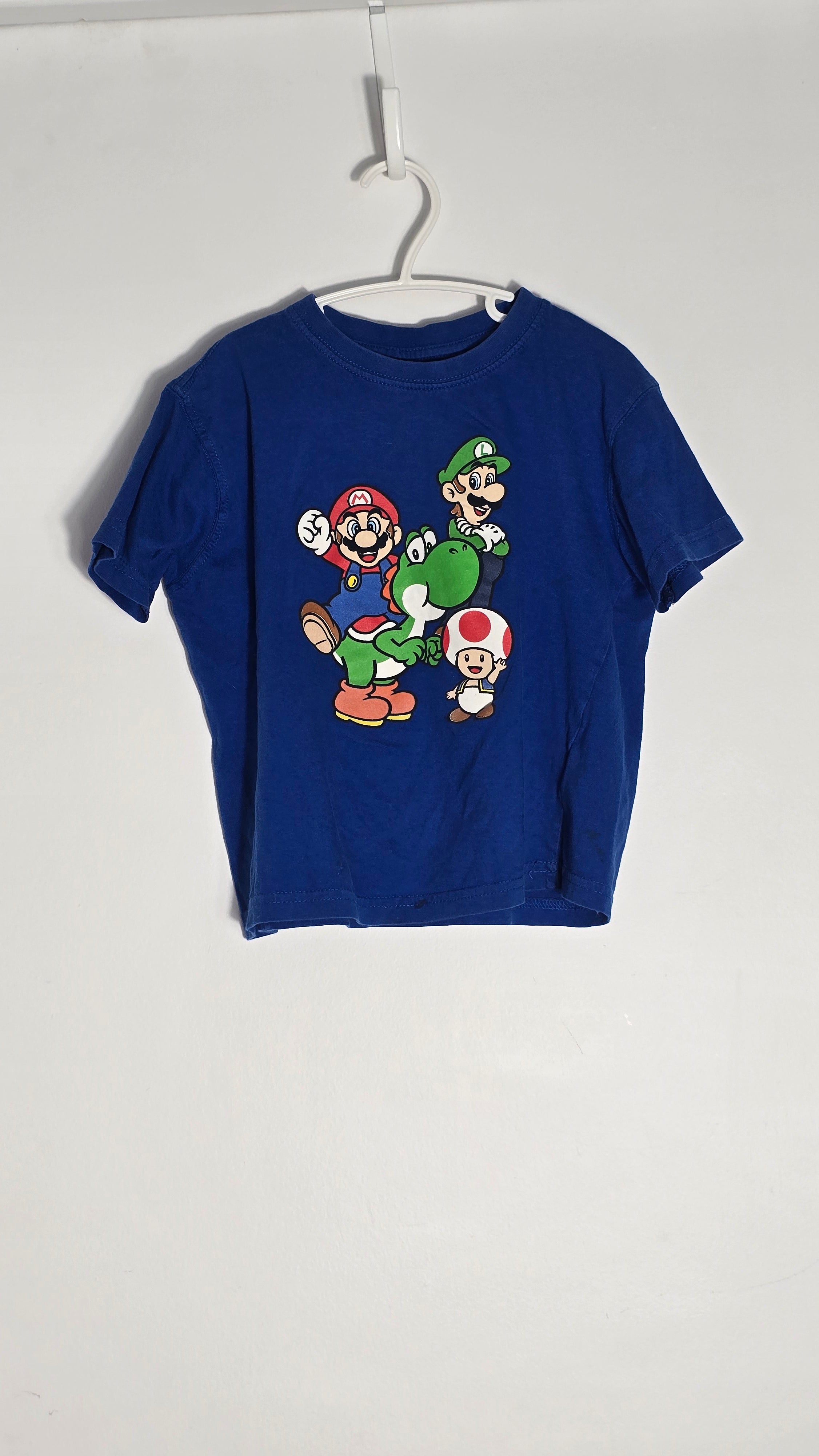 T-shirt Mario et Luigi | Super Mario | 5A *à donner, taché