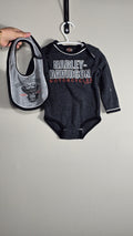 Body et bavoir | Harley Davidson | 12 mois