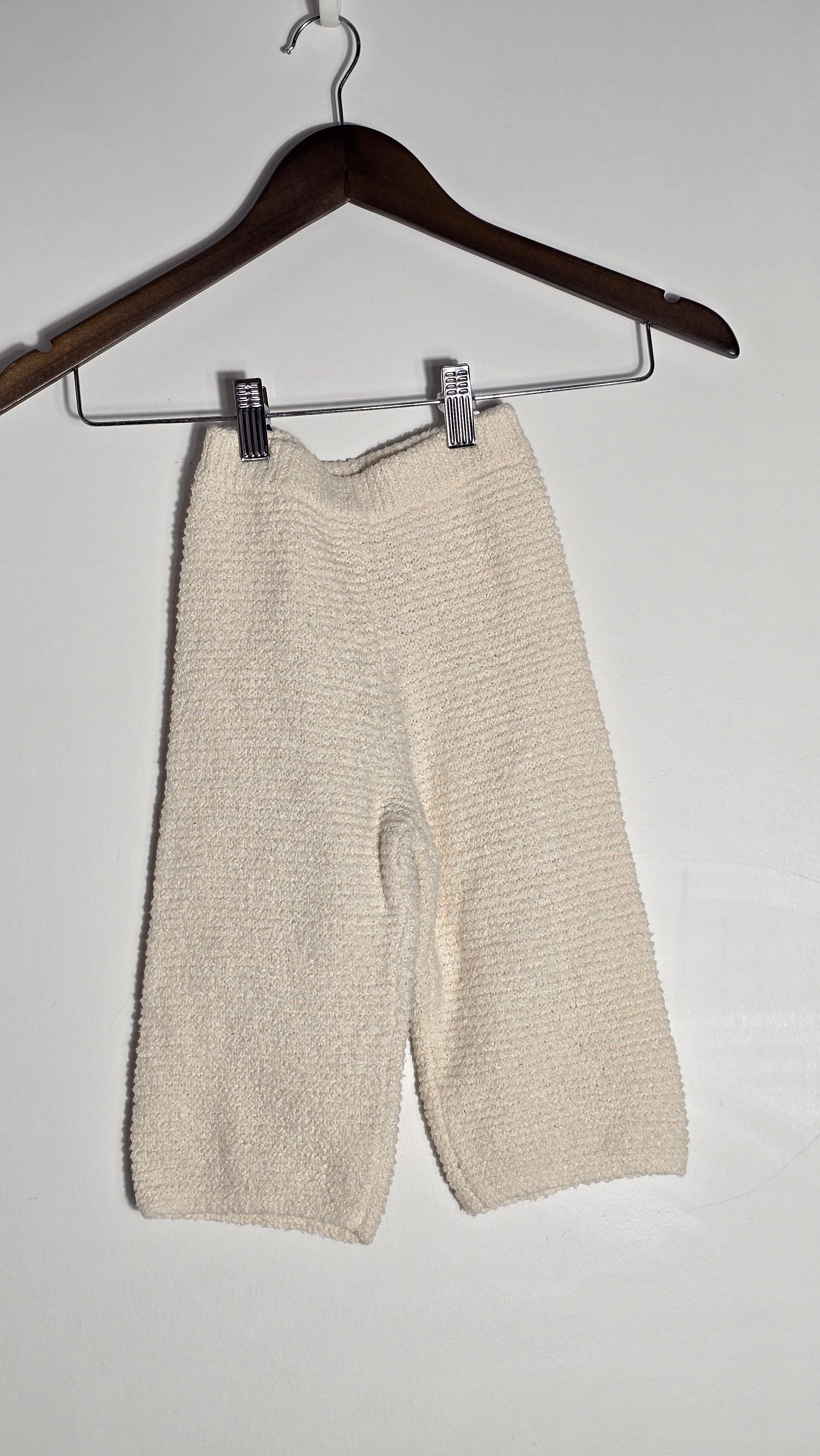 Pantalon crocheté jambe large | Zara | 12-18 mois