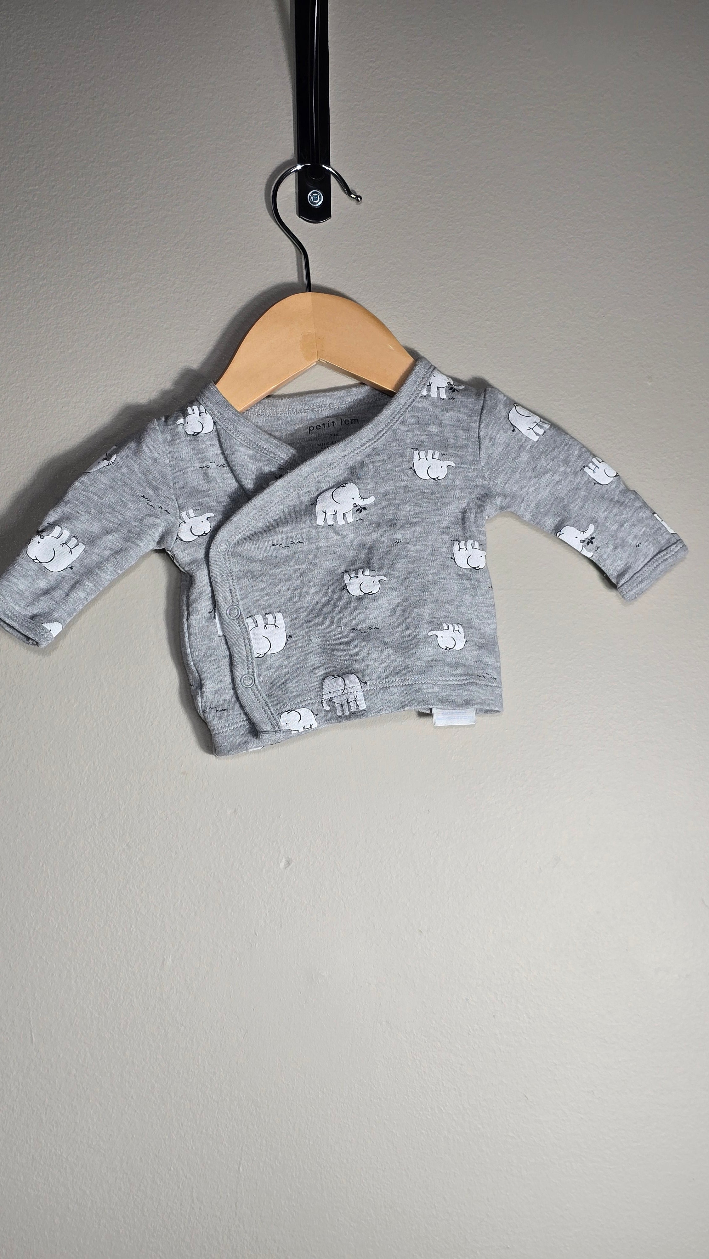 Veste éléphants | Petit Lem | Prématuré