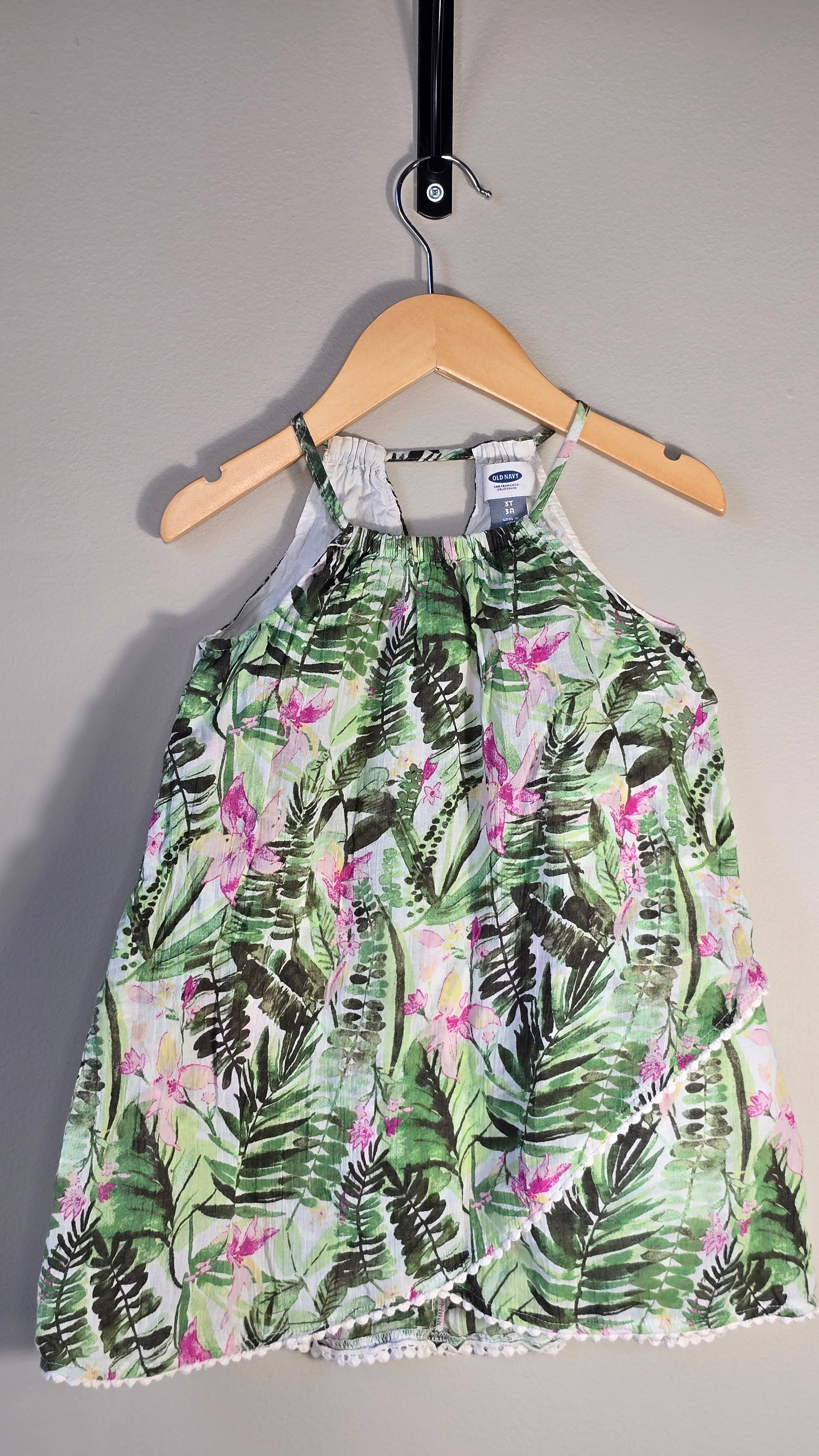 Robe en mousseline à double couche de tissus | Old Navy | 3T