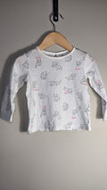 Chandail à manches longues chats | H&M | 9-12 mois