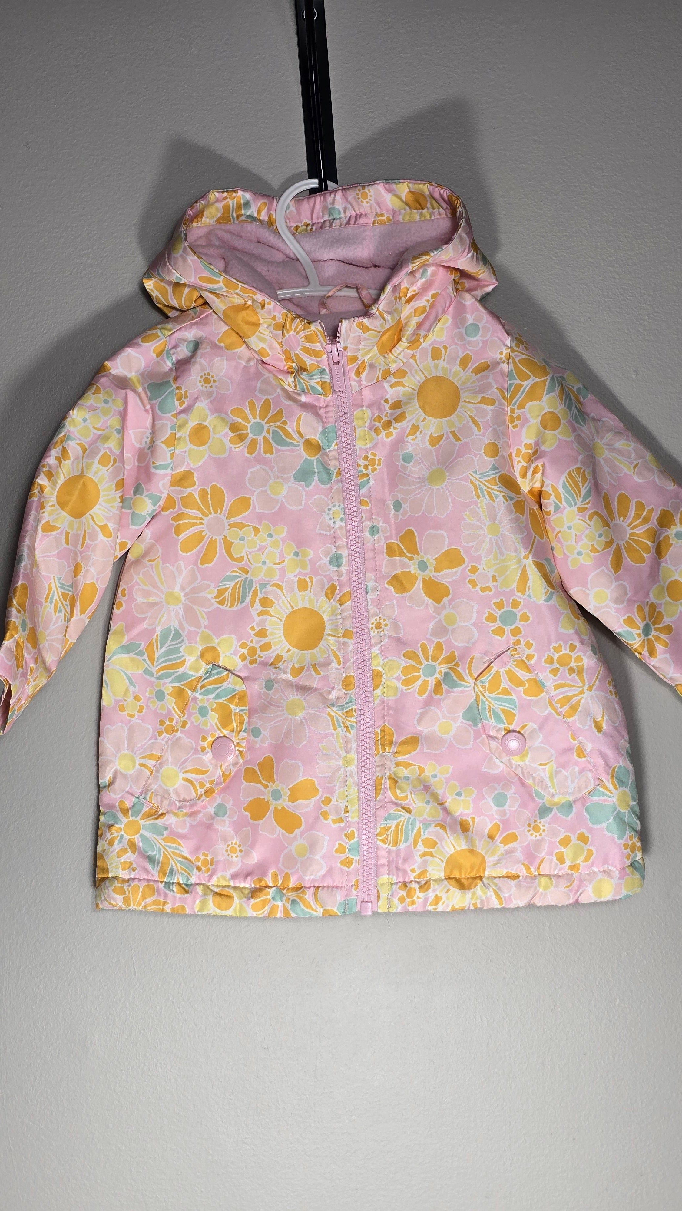 Manteau fleuri doublé en polar | Carter's | 18 mois