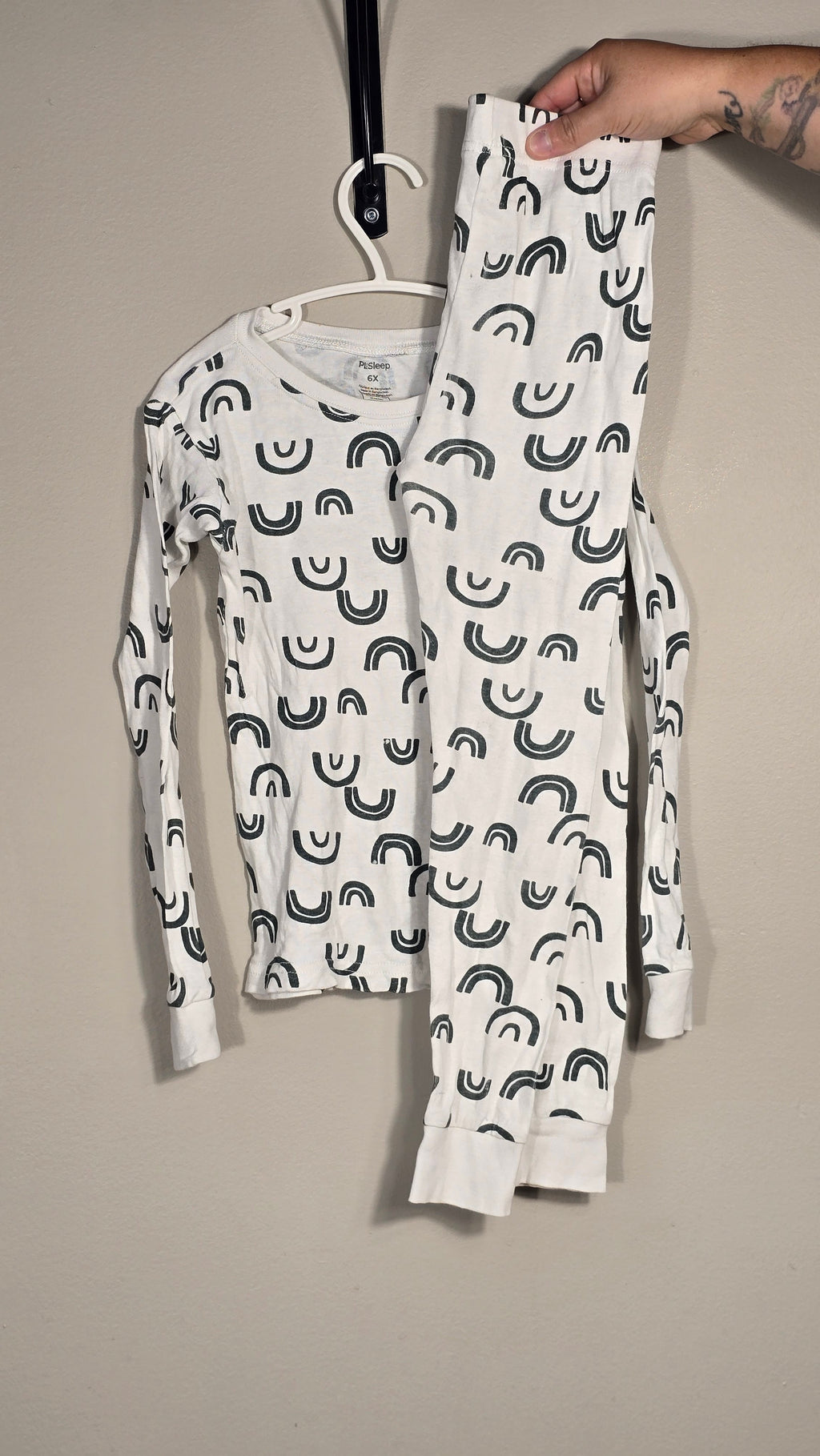 Pyjama arc-en-ciel | PL Sleep | 6X *Mini trou sur la couture des fesses