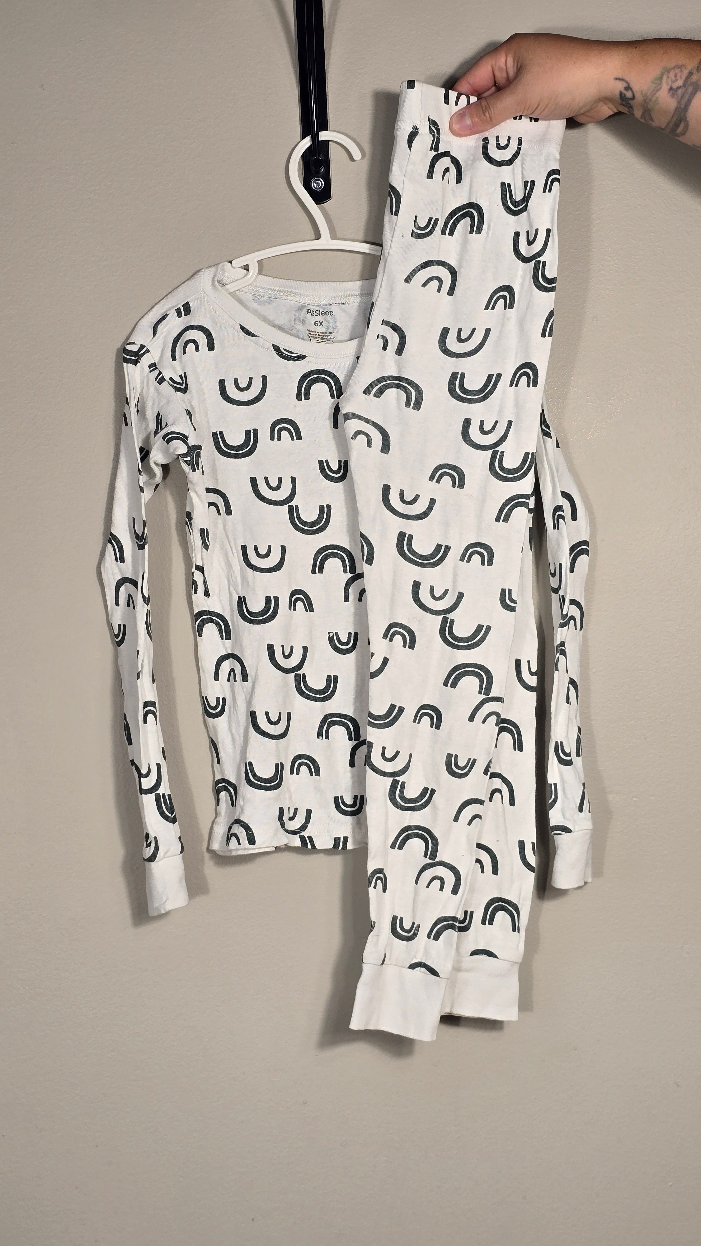 Pyjama arc-en-ciel | PL Sleep | 6X *Mini trou sur la couture des fesses