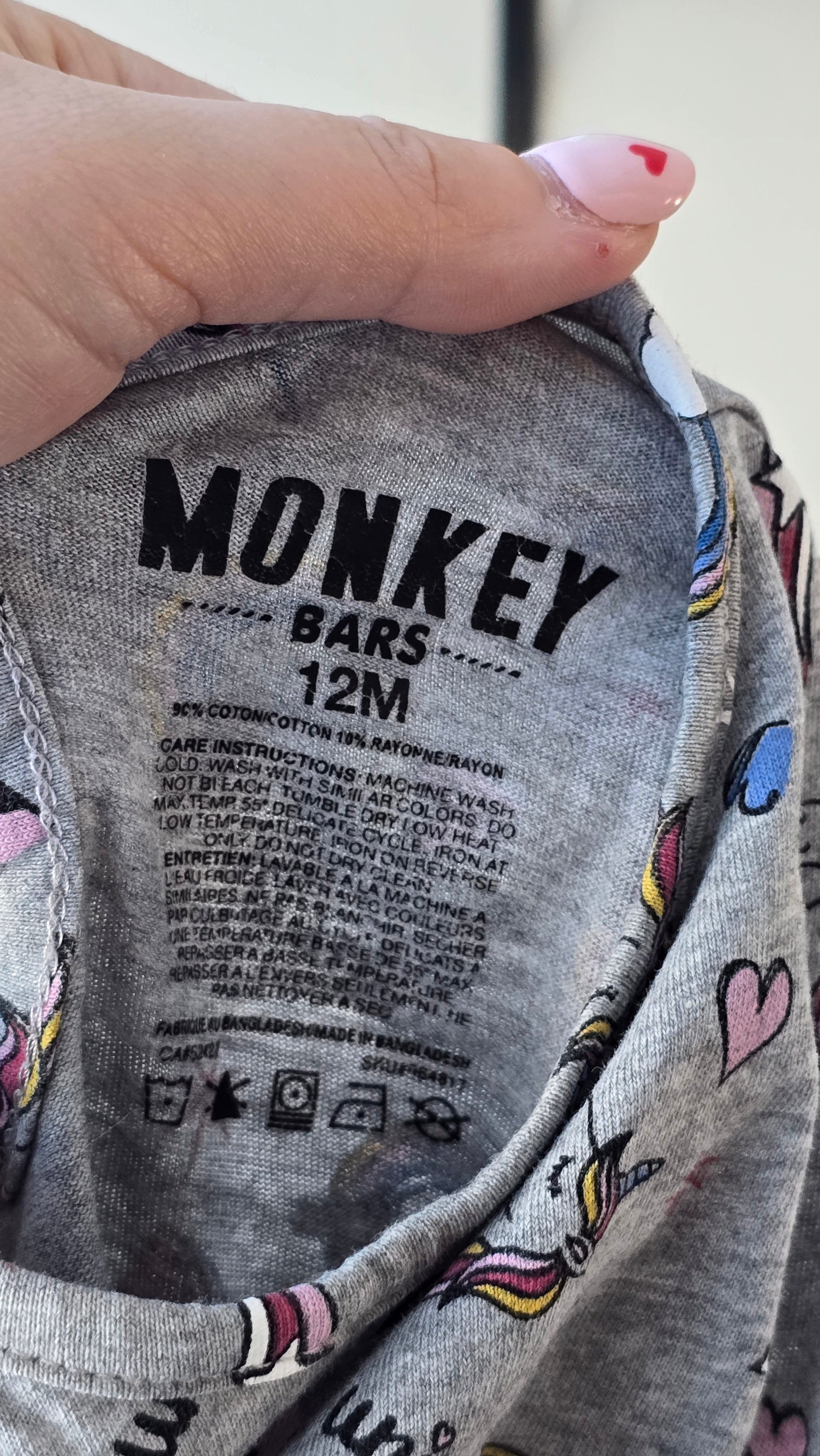 Robe Monkey bars 12 mois