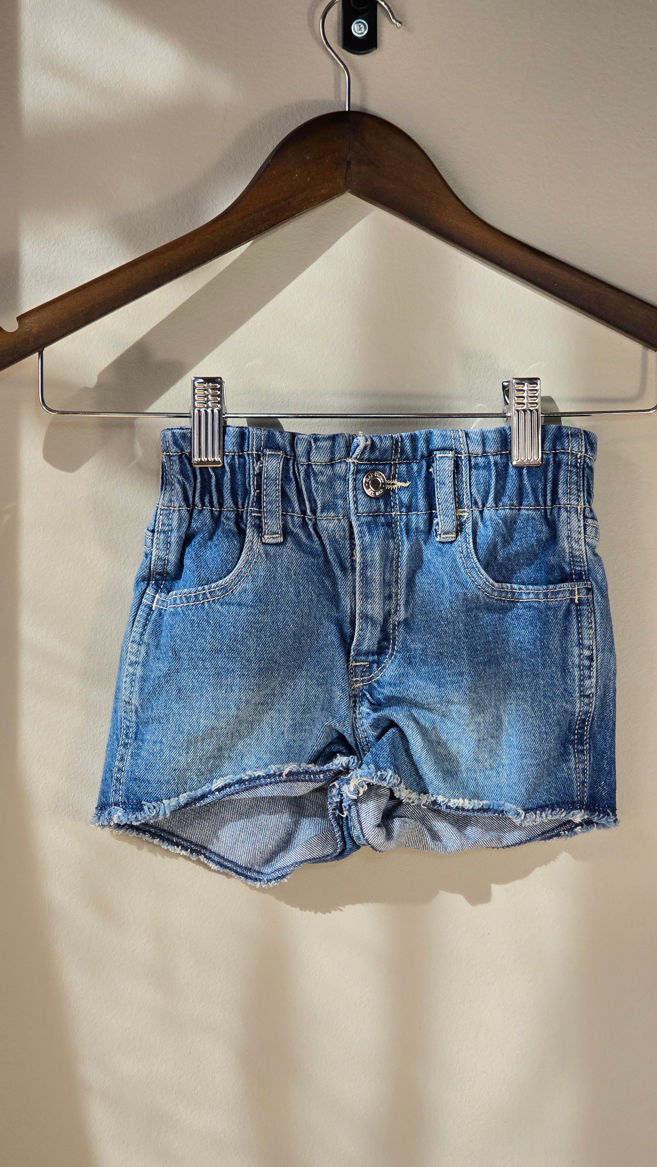 Short décontracté taille paperbag | Gap denim | 4 ans