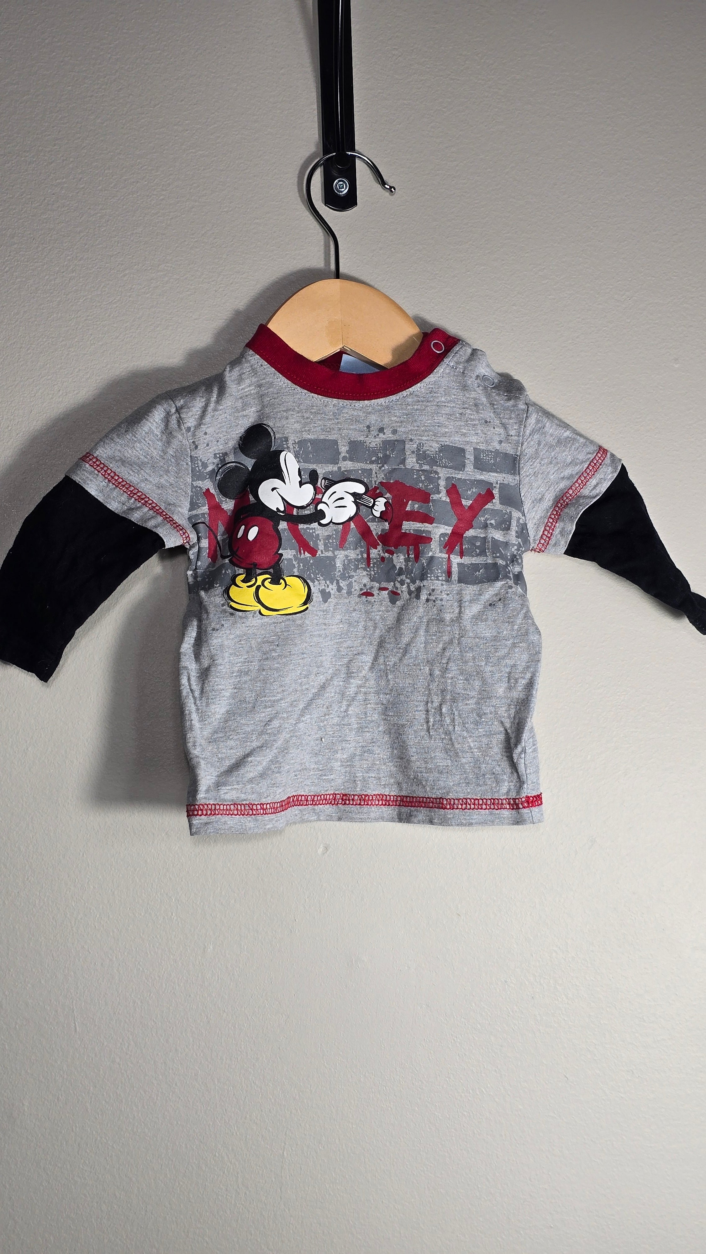 Chandail Mickey | Disney baby | 6 mois