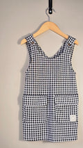 Robe à carreaux (tissu stretchy) | Roméo & Juliette | 5 ans