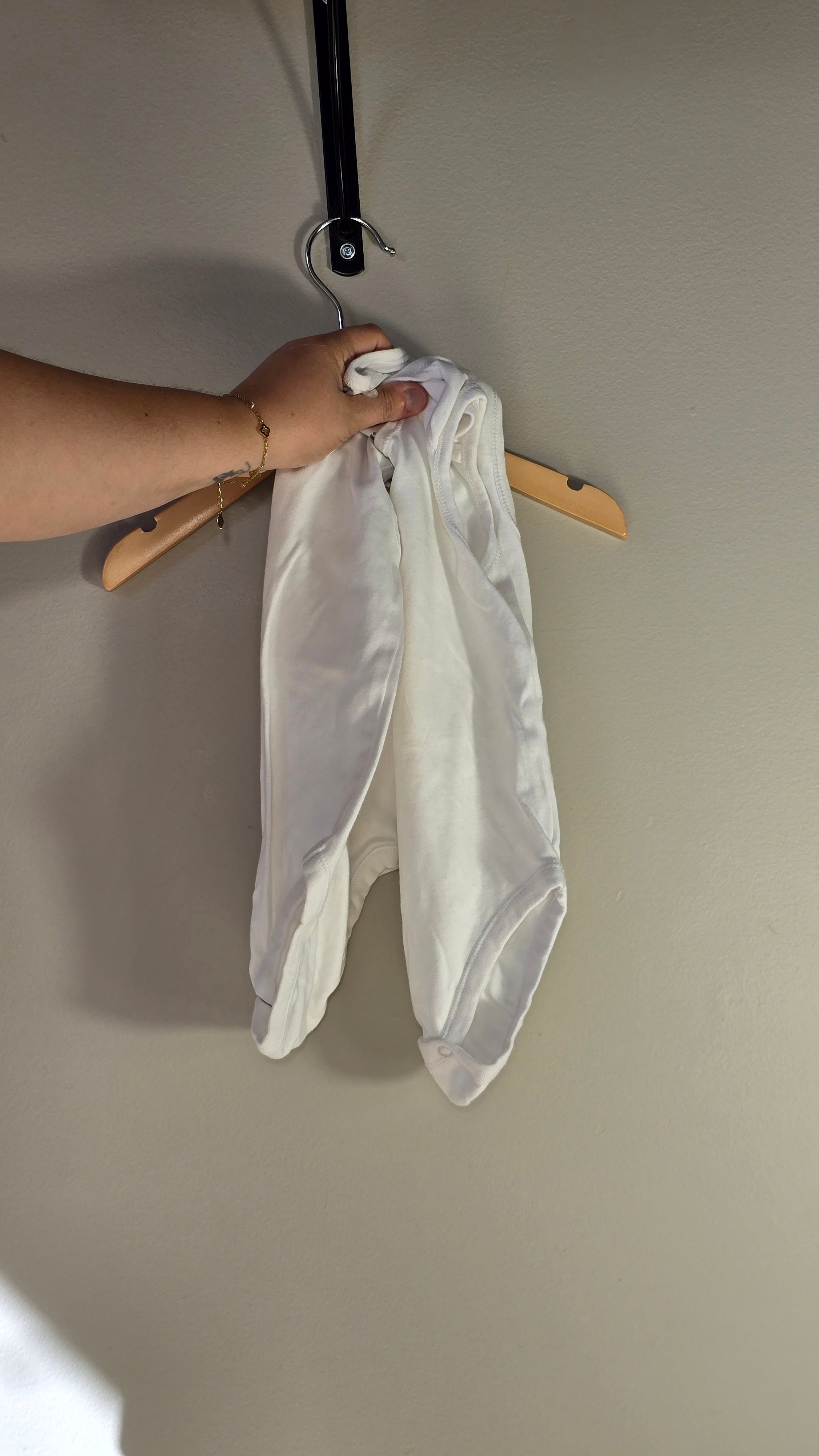 Lot de 2 cache-couches camisole blancs | TAG | 24 mois