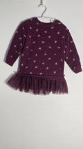 Tunique boucles en molleton et tulle | Btween | 2T