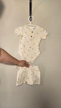 Bodysuit and Shorts Set | Emily and Oliver | 6-9 Months