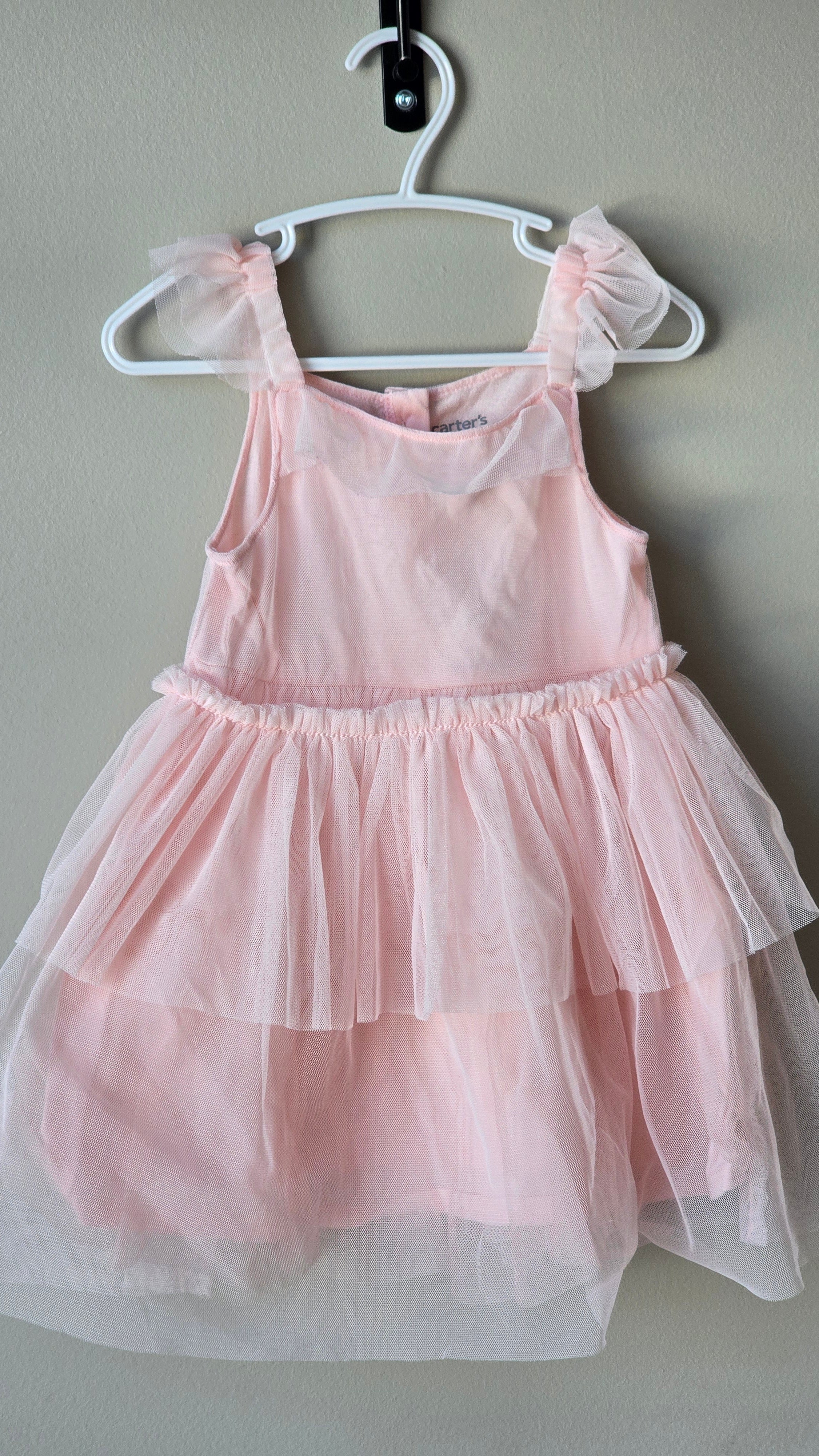 Robe en coton et tulle Carter's 24 mois