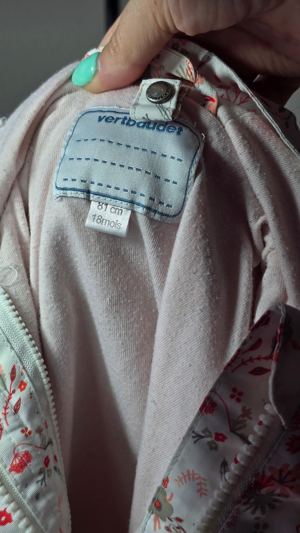 Manteau mi-saison Verbaudet 18 mois
