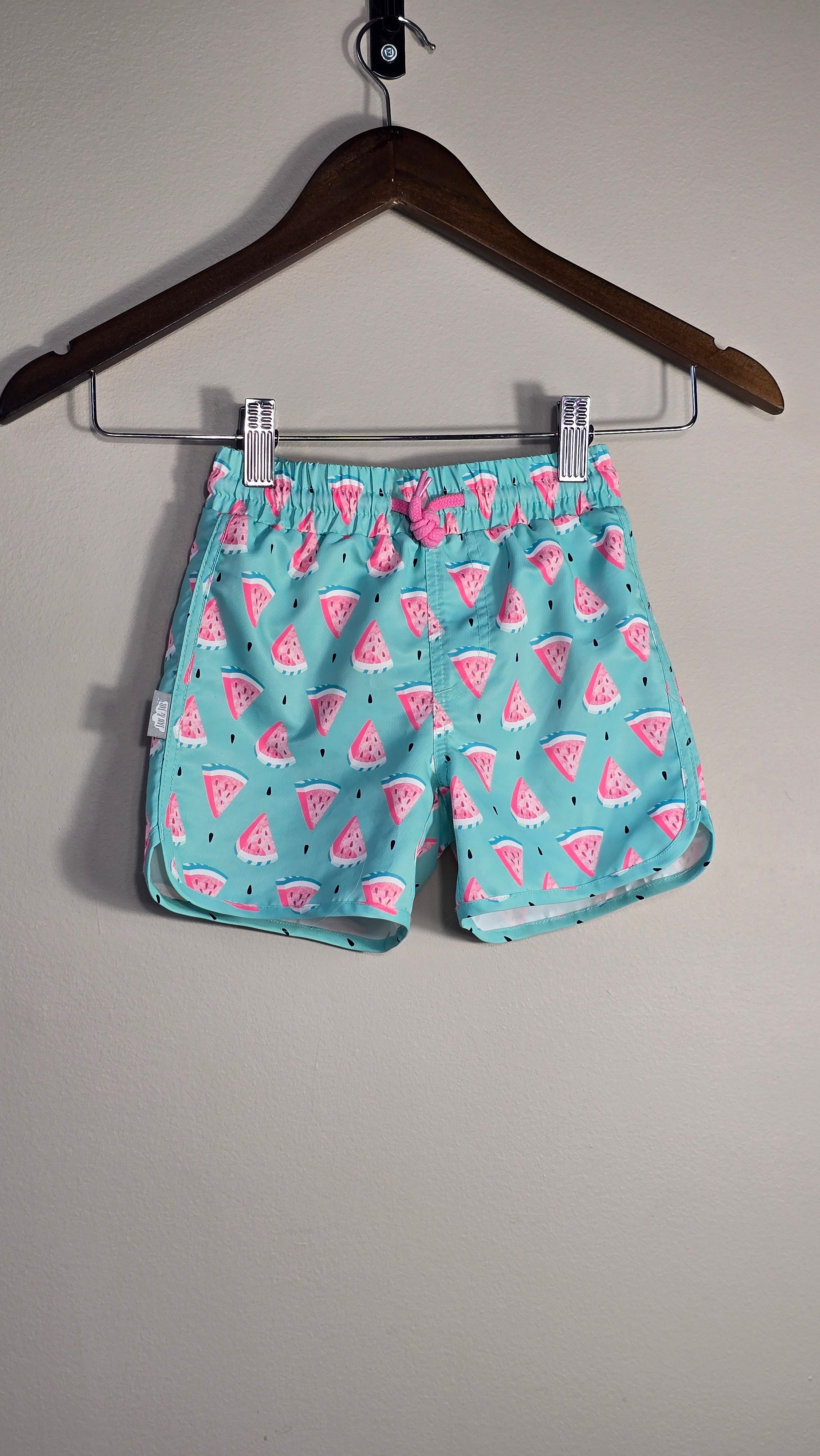 Short maillot de bain melon d'eau | Jan & Jul | 2-3T