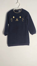 Textured cat dress | Gémo | 3T