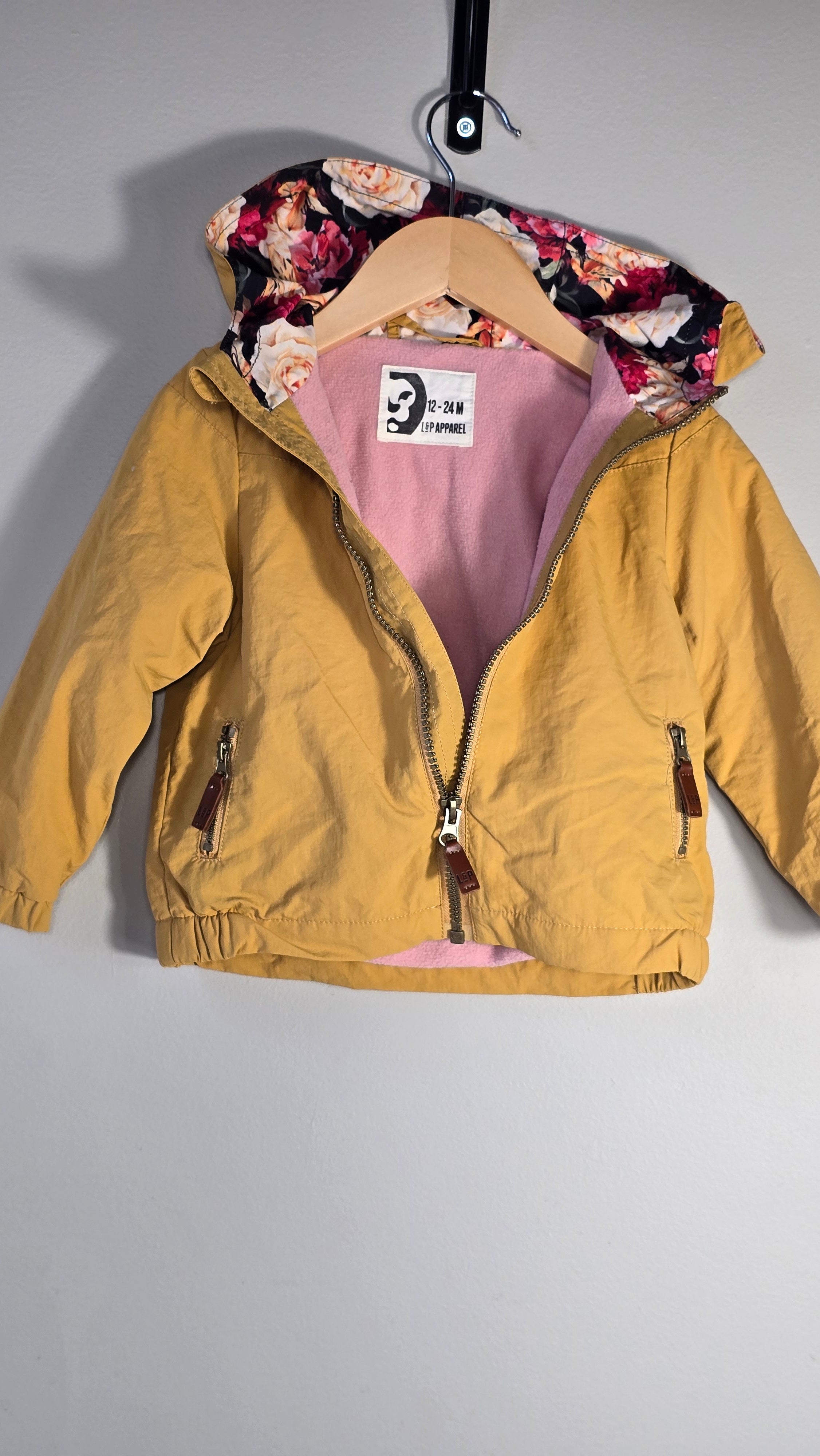 Manteau mi-saison doublé en polar | L&P | 12-24 mois