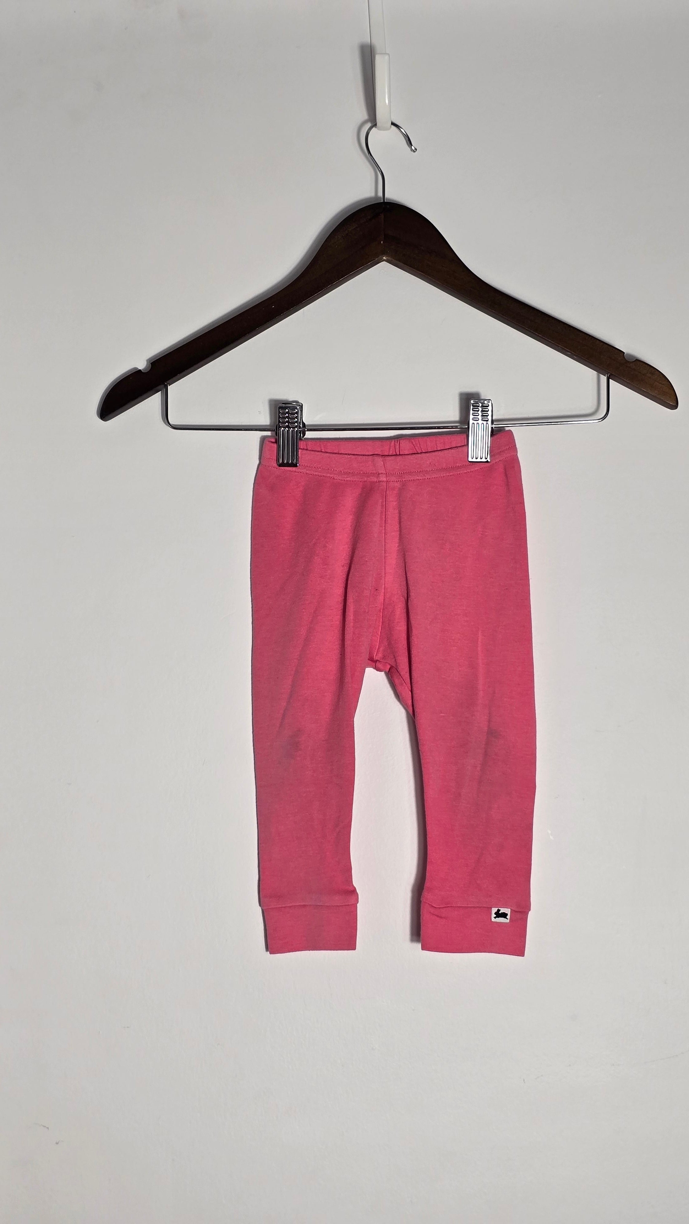Pantalon fushia | Little & Lively | 9-12 mois *Taches sur les genoux, à donner