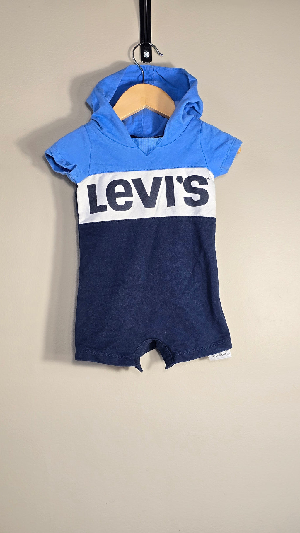 Barboteuse en molleton à capuche | Levi's | 12 mois