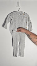 Ensemble côtelé 100% coton | Mebie Baby | 6-12 mois *Assez extensible