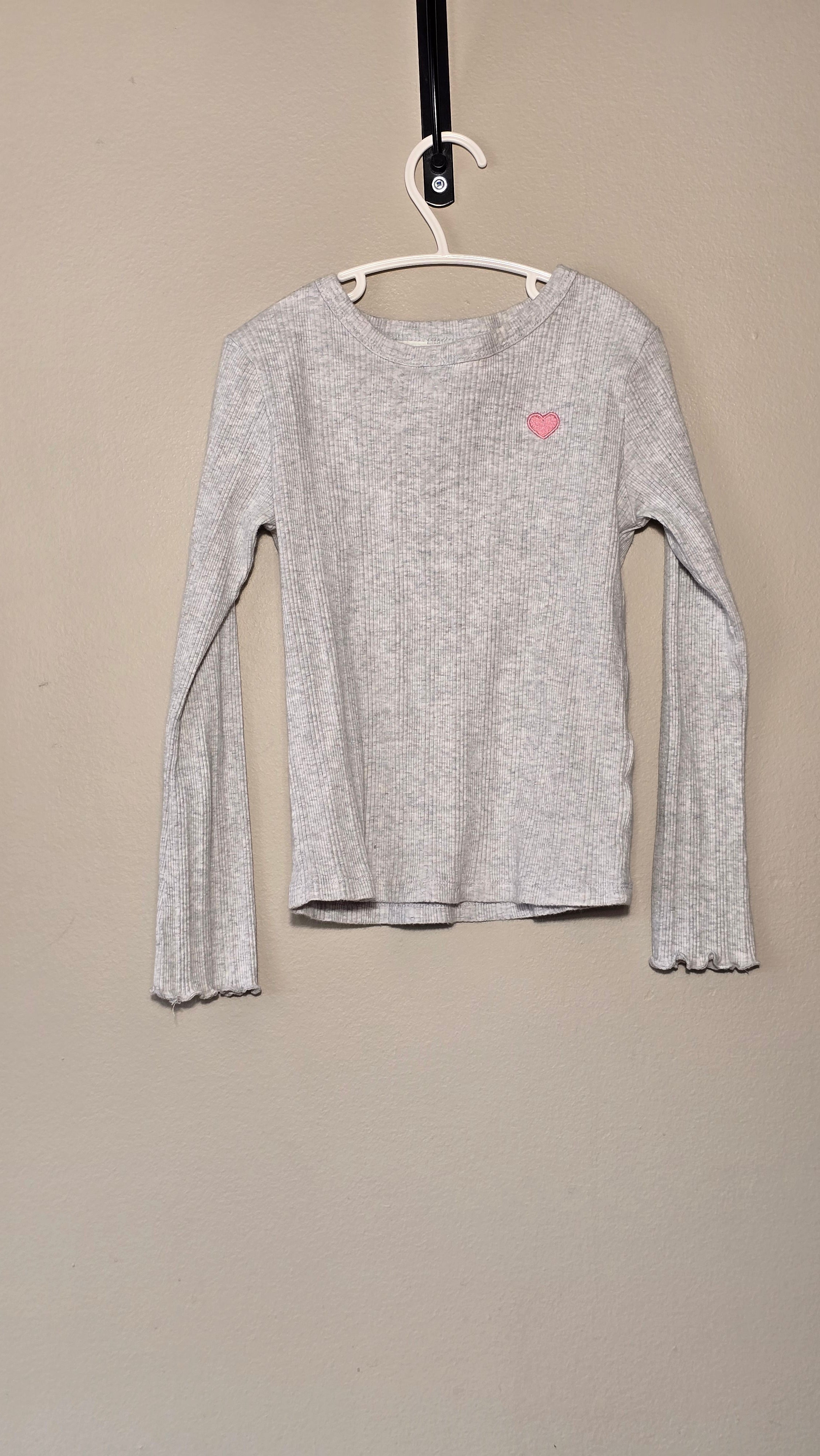 Chandail côtelé à manches longues | H&M | 6-8 ans