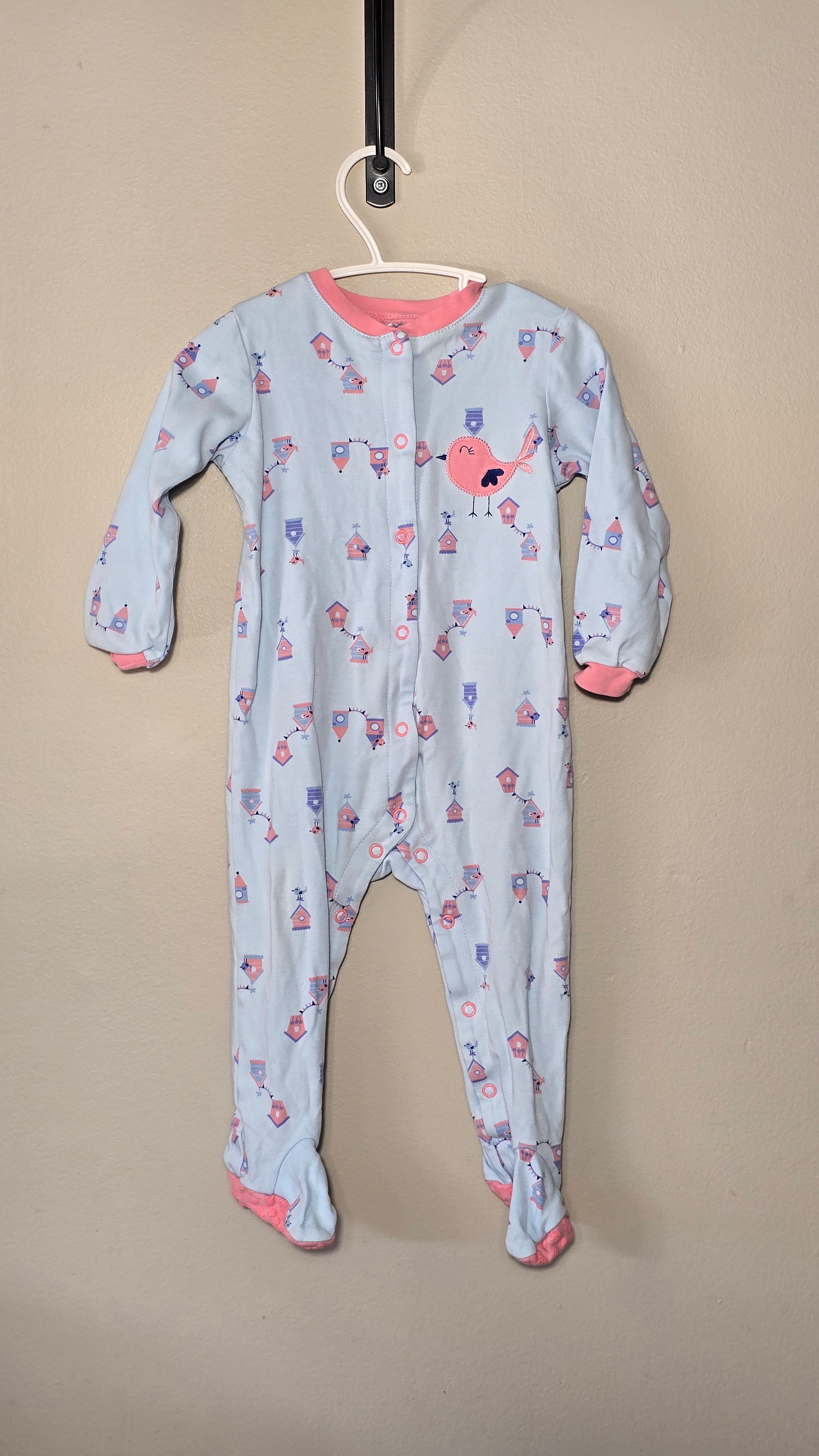 Pyjama maisons d'oiseaux à boutons | Pekkle | 18 mois