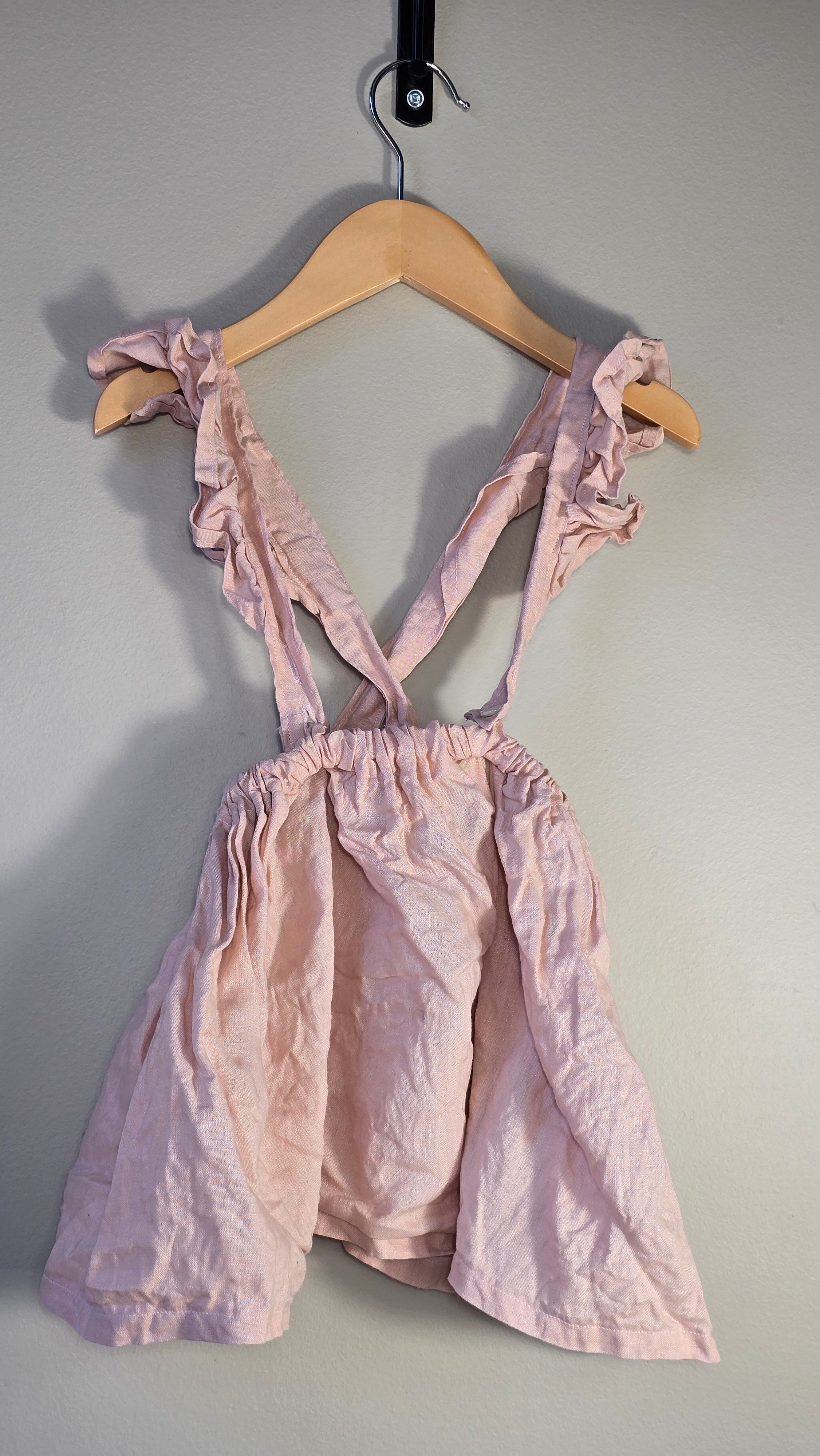 Linen Pinafore Dress | Frocks & Co (Canadian brand) | 3T